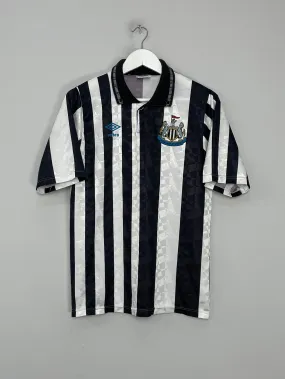 1991/93 NEWCASTLE UNITED HOME SHIRT (S) UMBRO