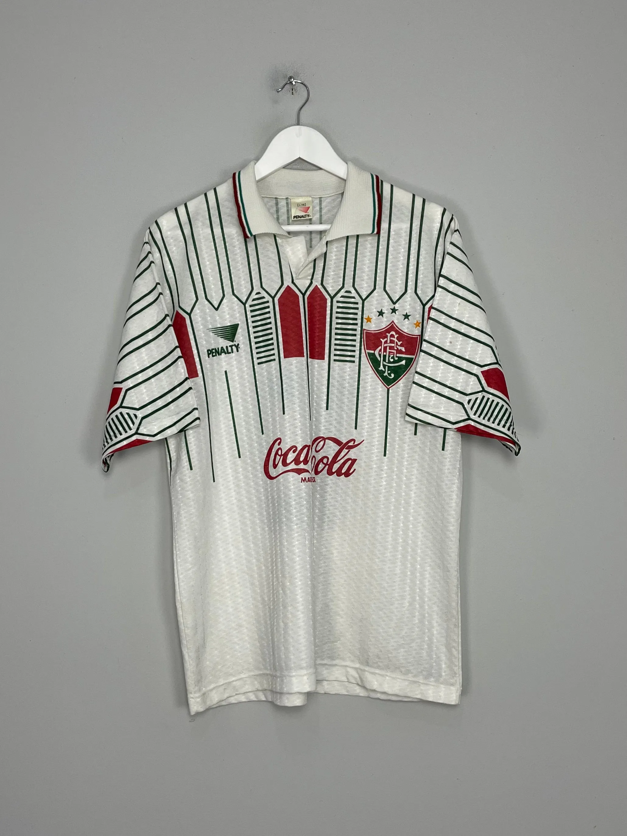 1992 FLUMINENSE #10 AWAY SHIRT (L) PENALTY