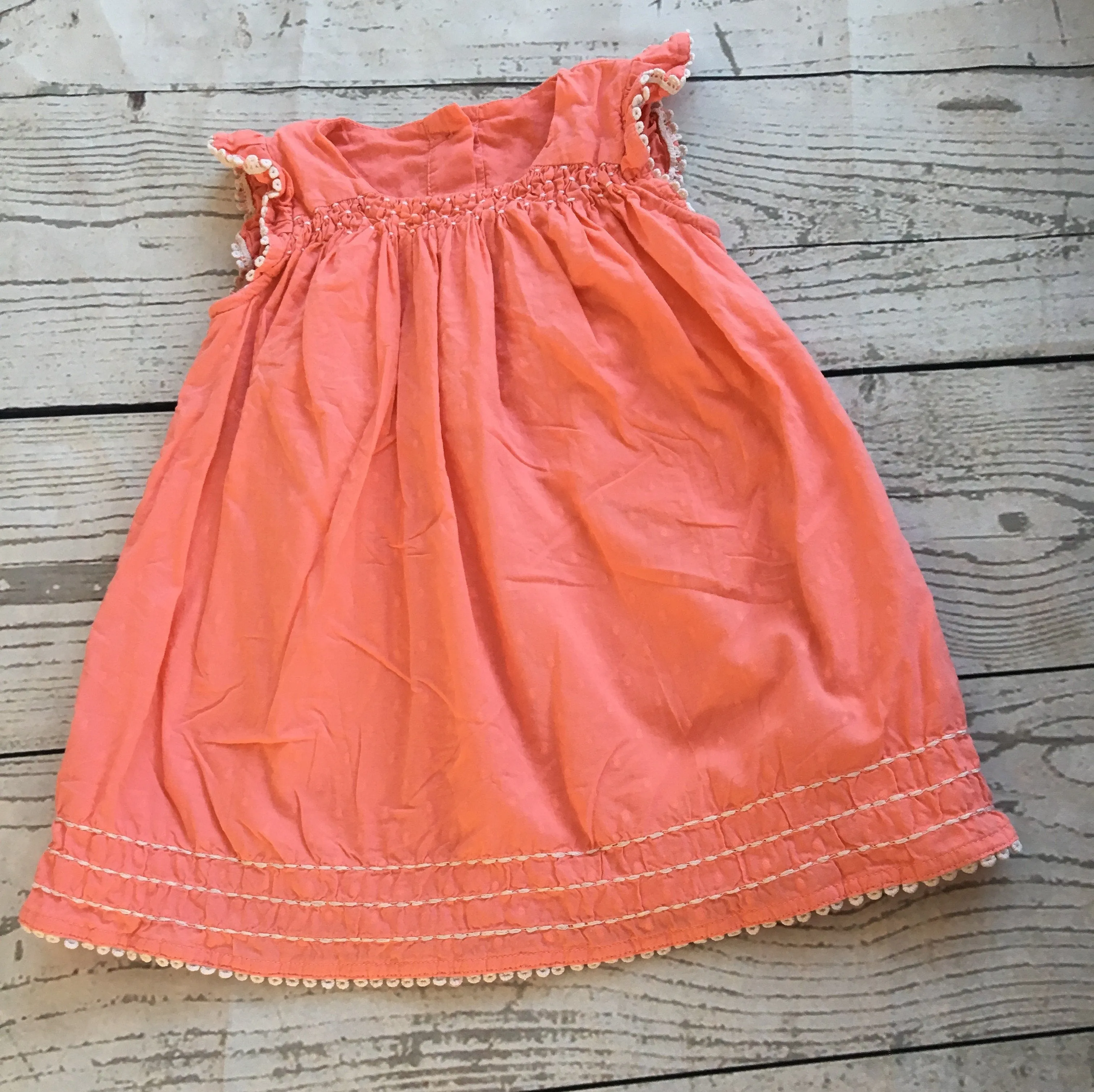 3-6 Months Coral Dress