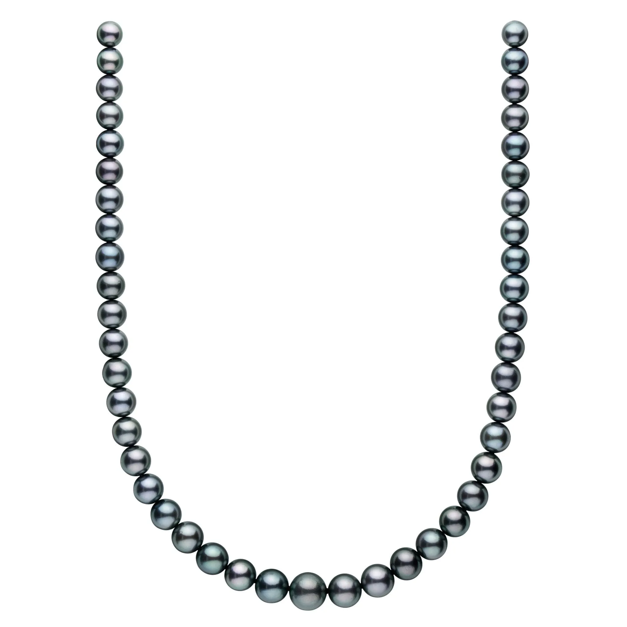 8.0-10.4 mm AA /AAA Tahitian Round Pearl Necklace