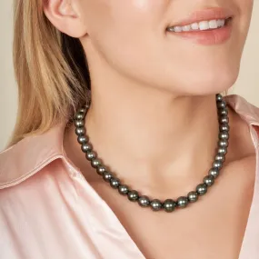 8.0-10.4 mm AA /AAA Tahitian Round Pearl Necklace