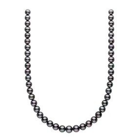 8.0-10.6 mm AAA Tahitian Round Pearl Necklace
