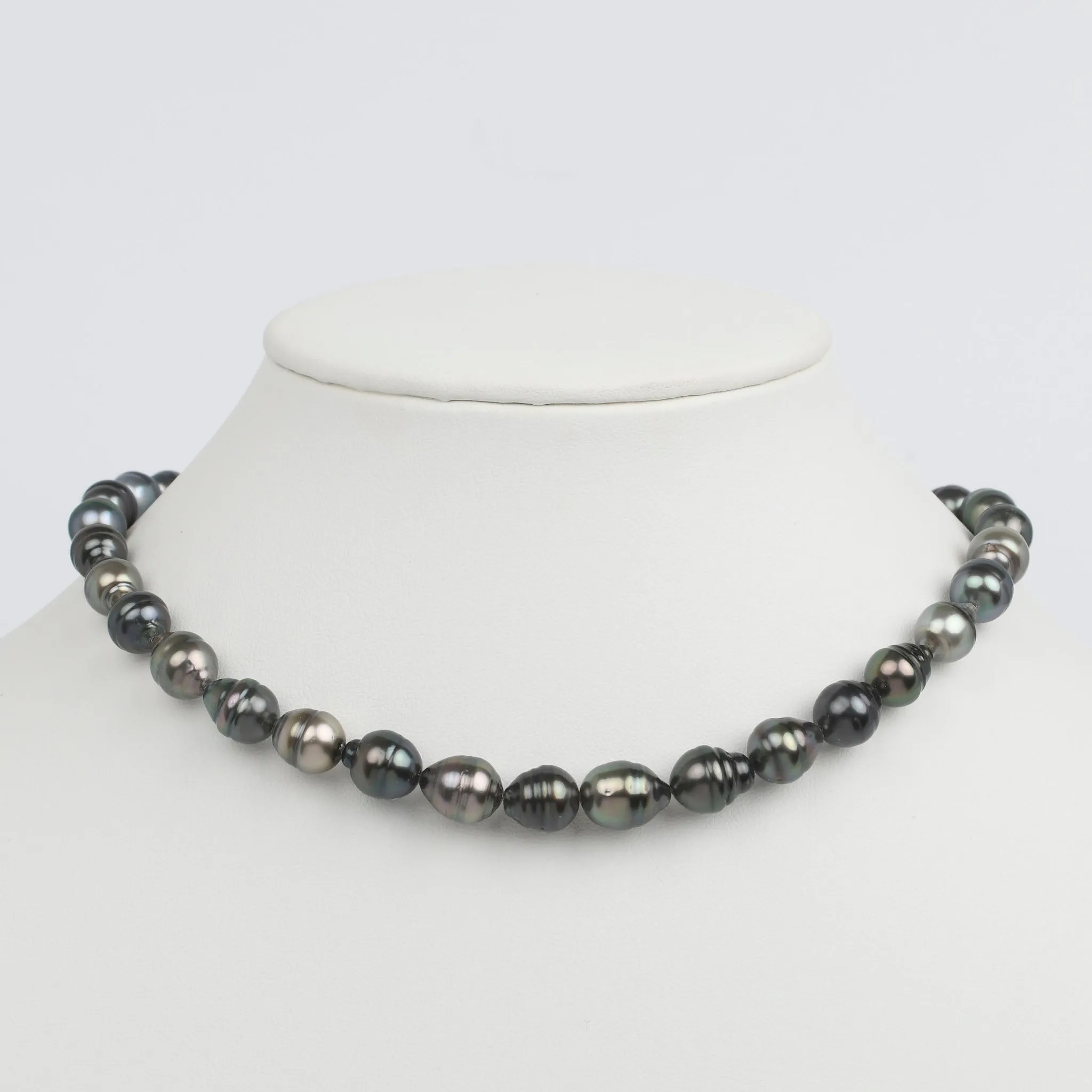 8.2-10.4 mm AA /AAA Tahitian Baroque Pearl Necklace