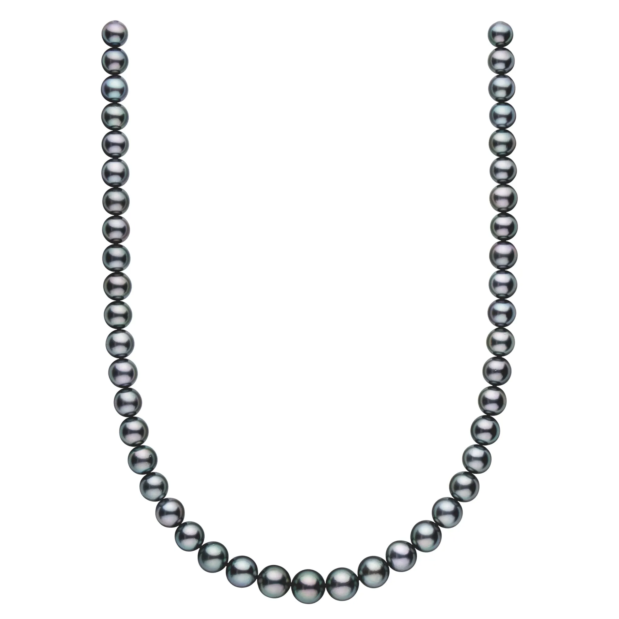 8.2-10.6 mm AA /AAA Tahitian Round Pearl Necklace