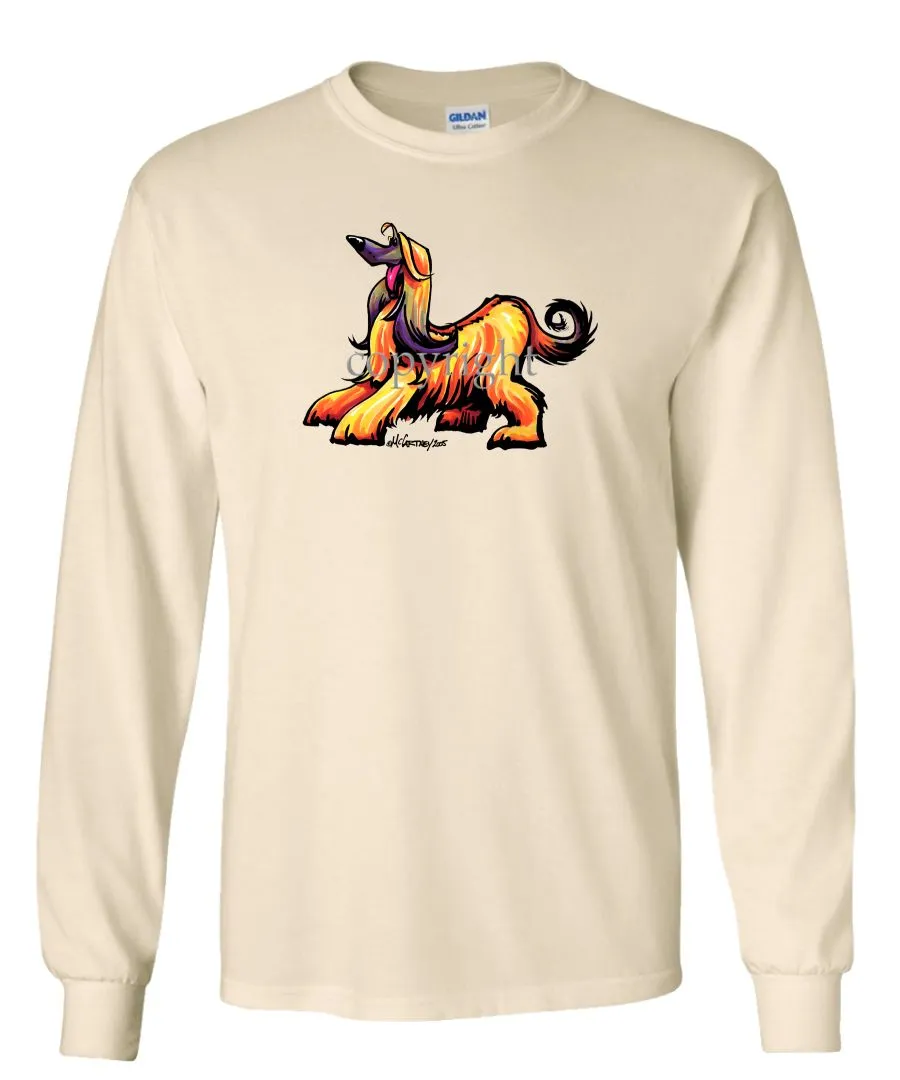 Afghan Hound - Cool Dog - Long Sleeve T-Shirt
