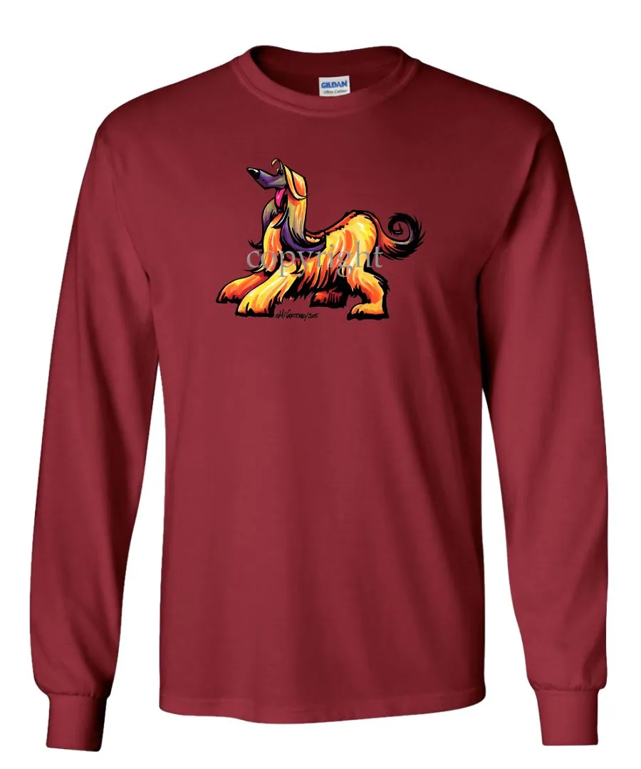 Afghan Hound - Cool Dog - Long Sleeve T-Shirt