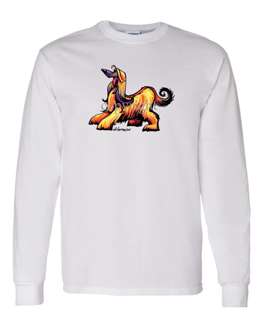 Afghan Hound - Cool Dog - Long Sleeve T-Shirt