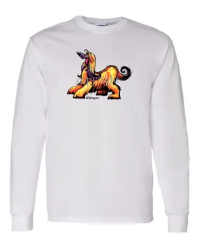 Afghan Hound - Cool Dog - Long Sleeve T-Shirt