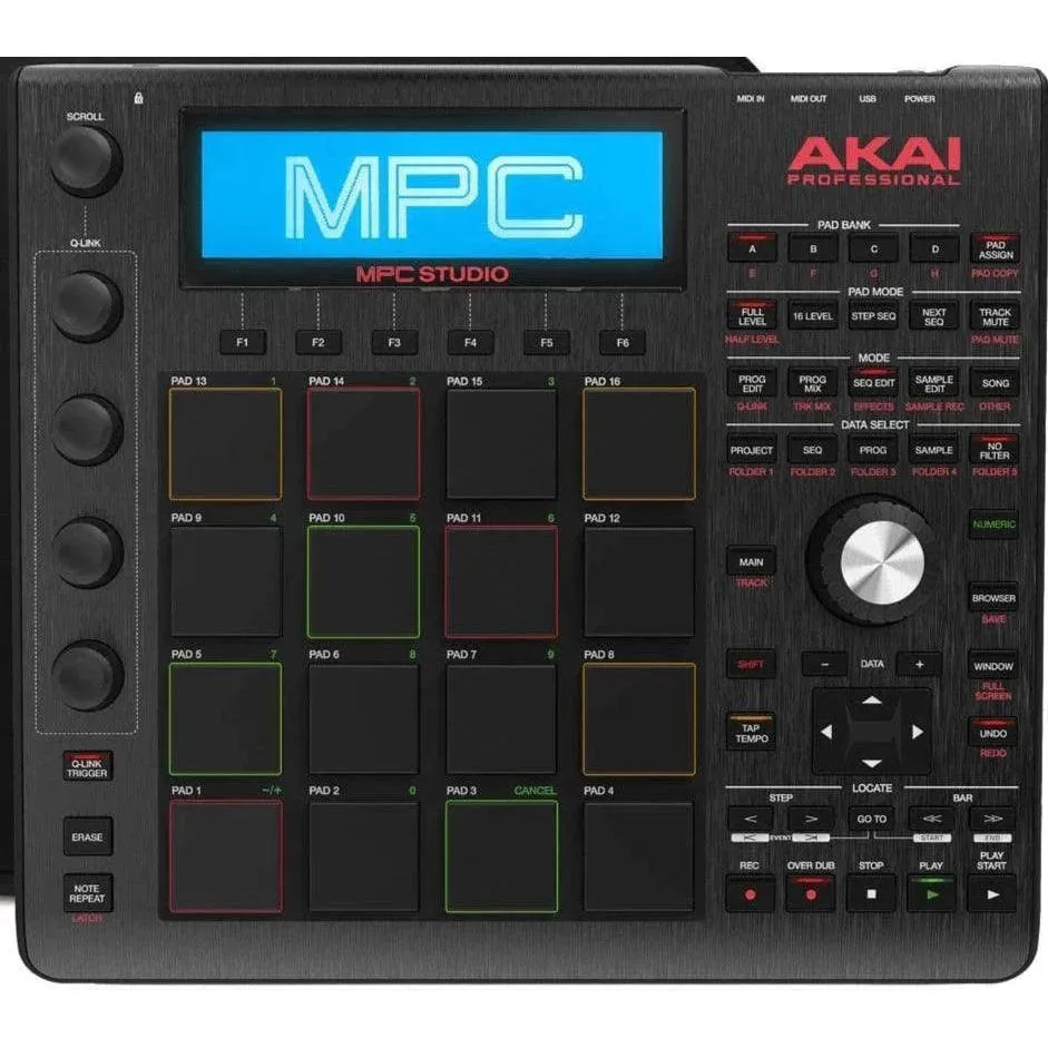 Akai Professional MPC Studio Music Production Controller and MPC Software - Black (Discontinued)