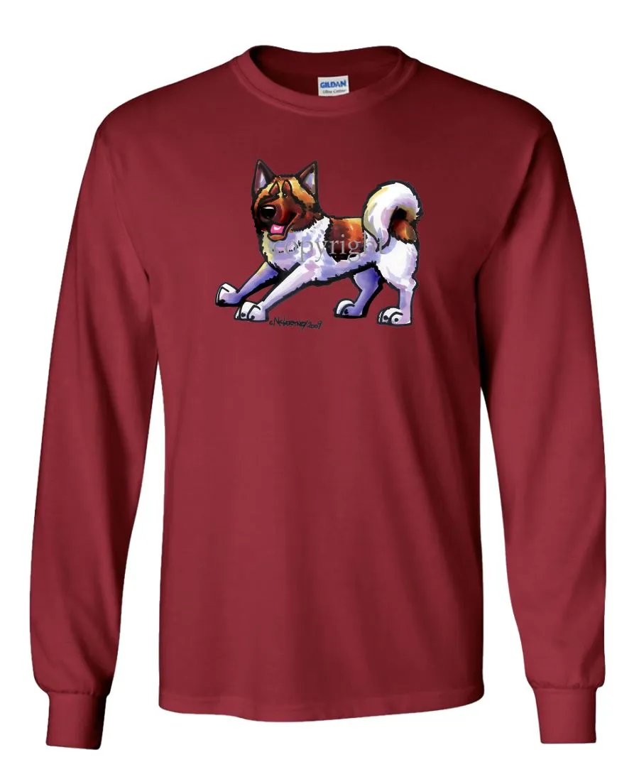 Akita - Cool Dog - Long Sleeve T-Shirt