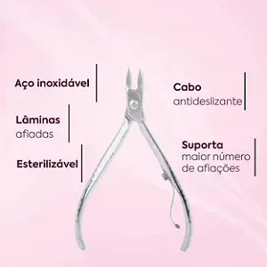 ALICATE DE CUTÍCULA 775 PROFESSIONAL TOUCH INOX MUNDIAL