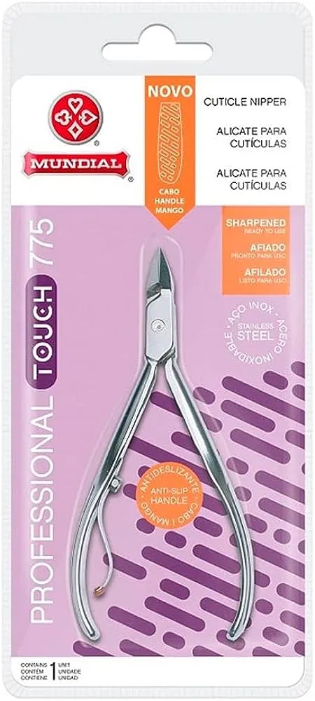 ALICATE DE CUTÍCULA 775 PROFESSIONAL TOUCH INOX MUNDIAL