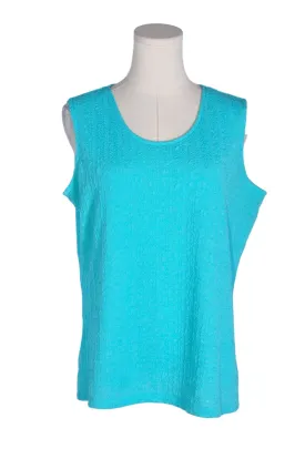 ALLISON DALEY Women Tank Tops Regular fit in Blue - M