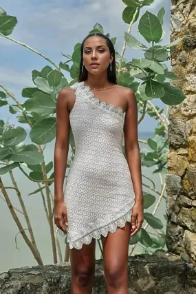 Alma Dress in Ivory