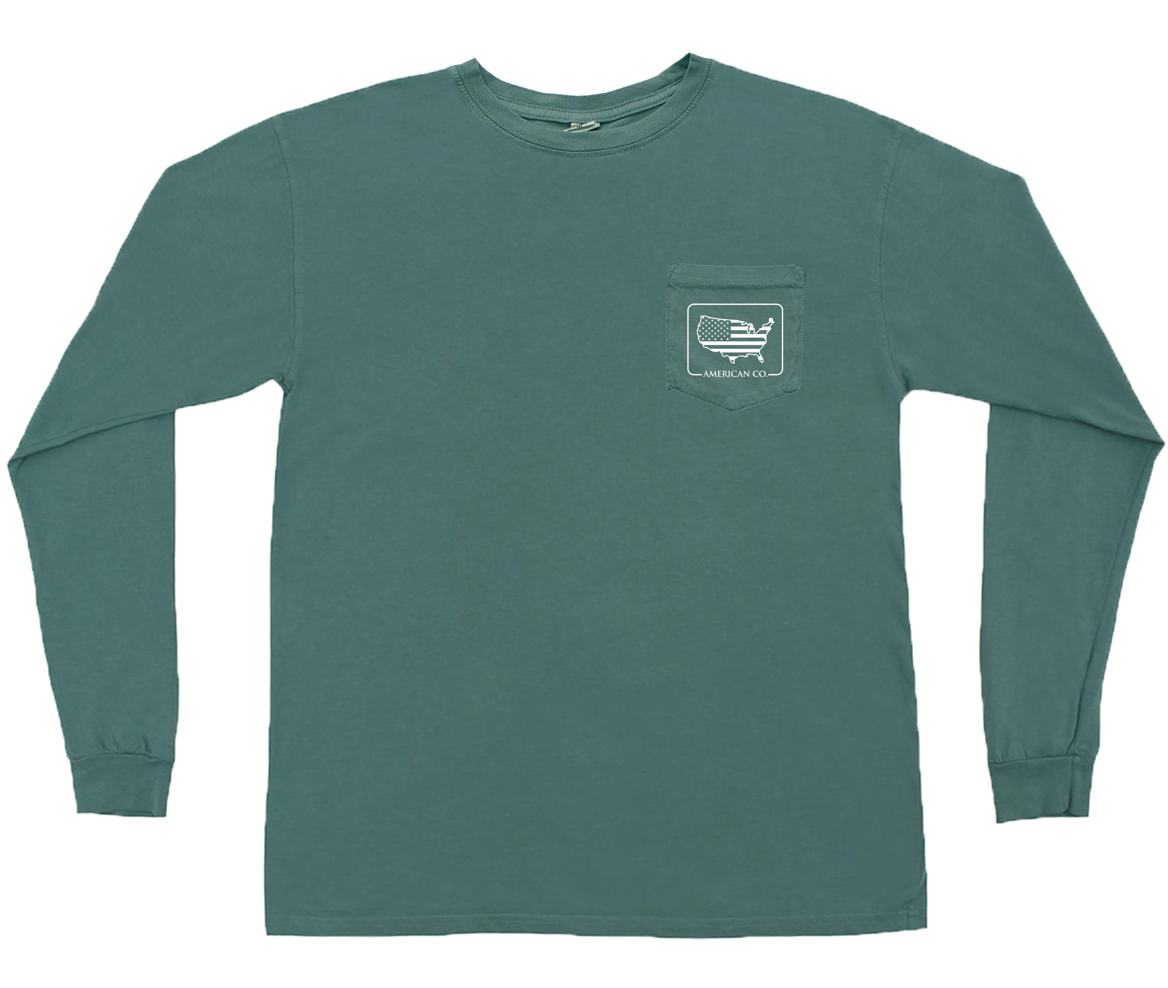 American Patch Long Sleeve Tee