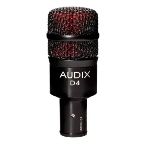 Audix D4 Professional Dynamic Instrument Microphone