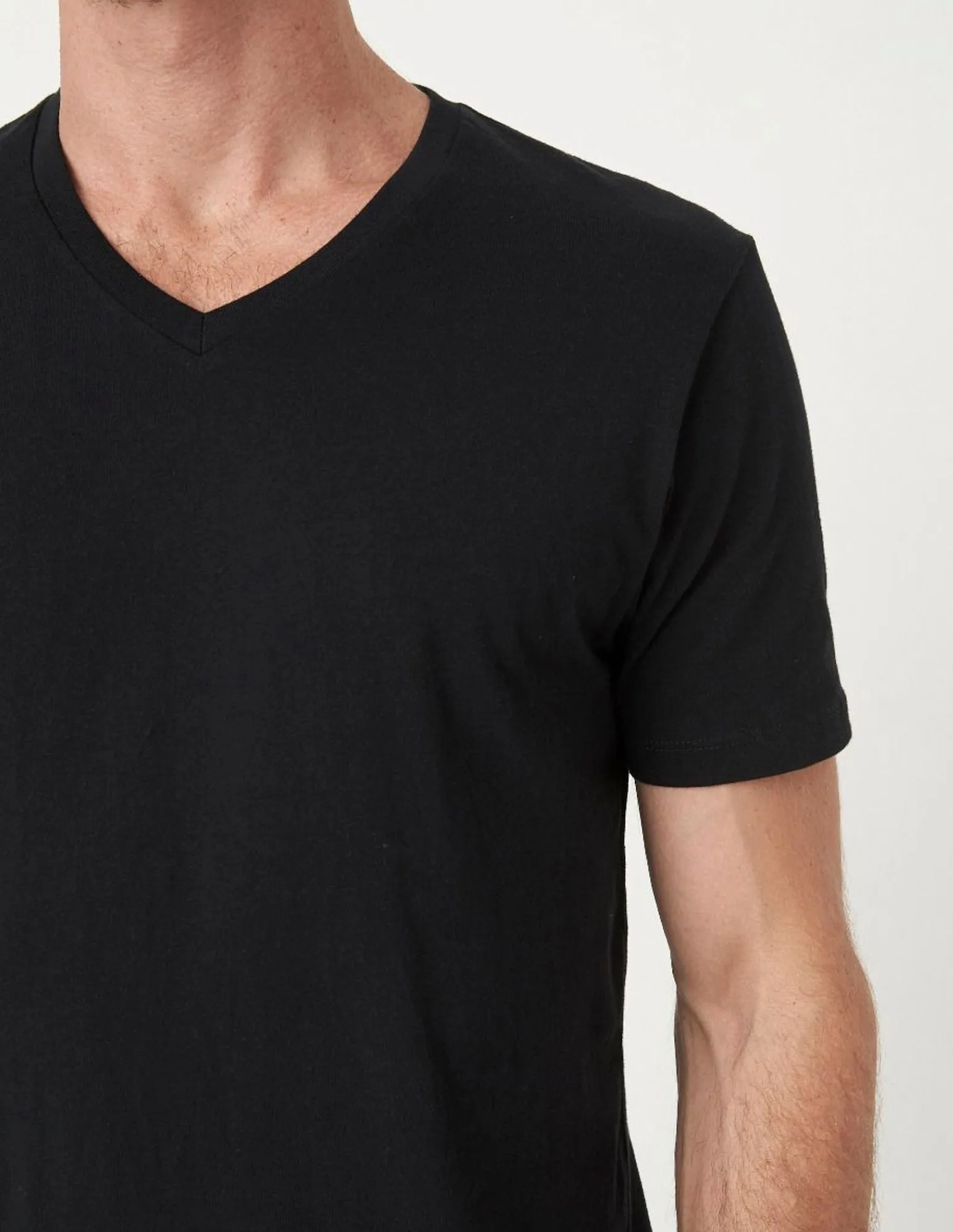 Basic Vee Neck Tee