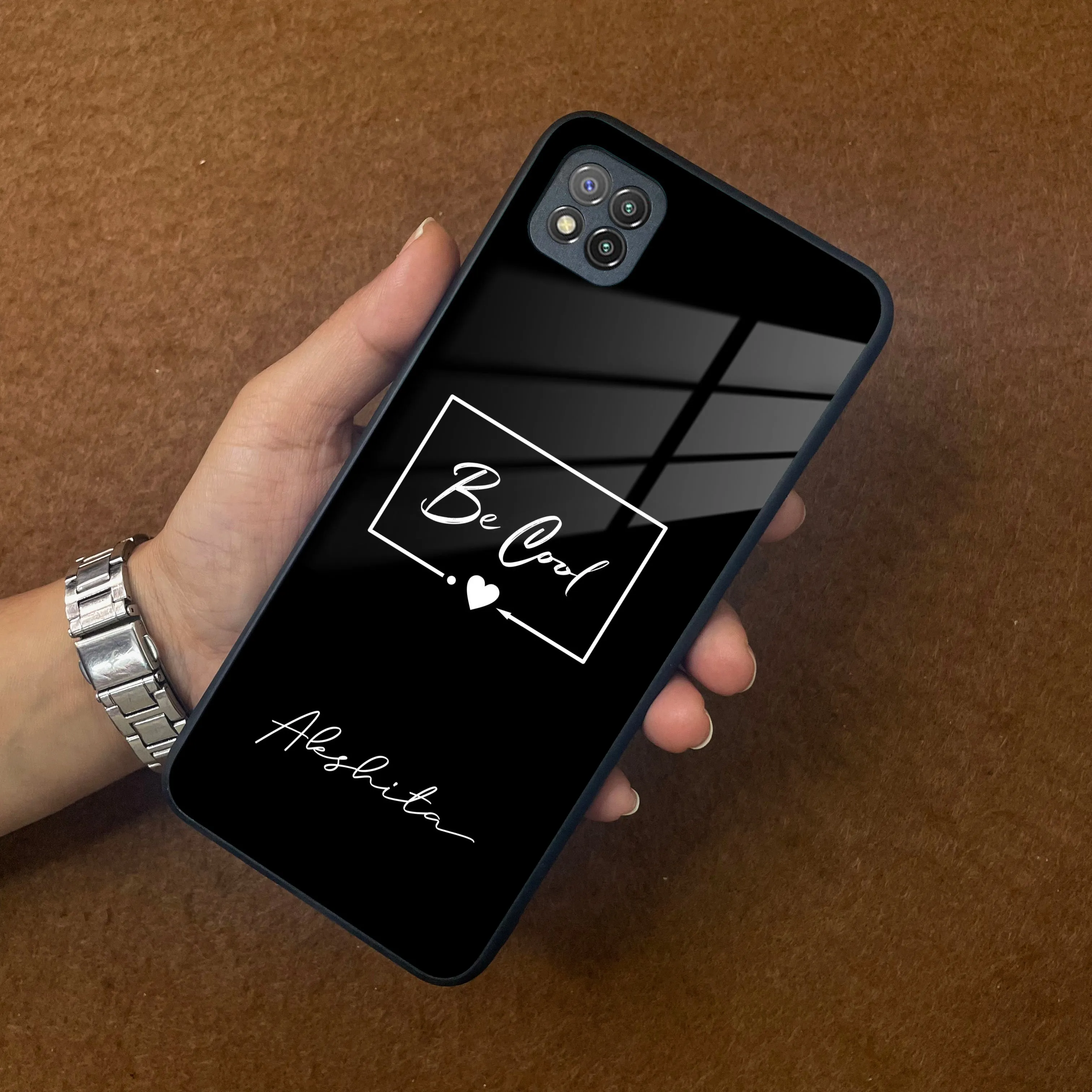 Be Cool Glass Case Cover For Poco
