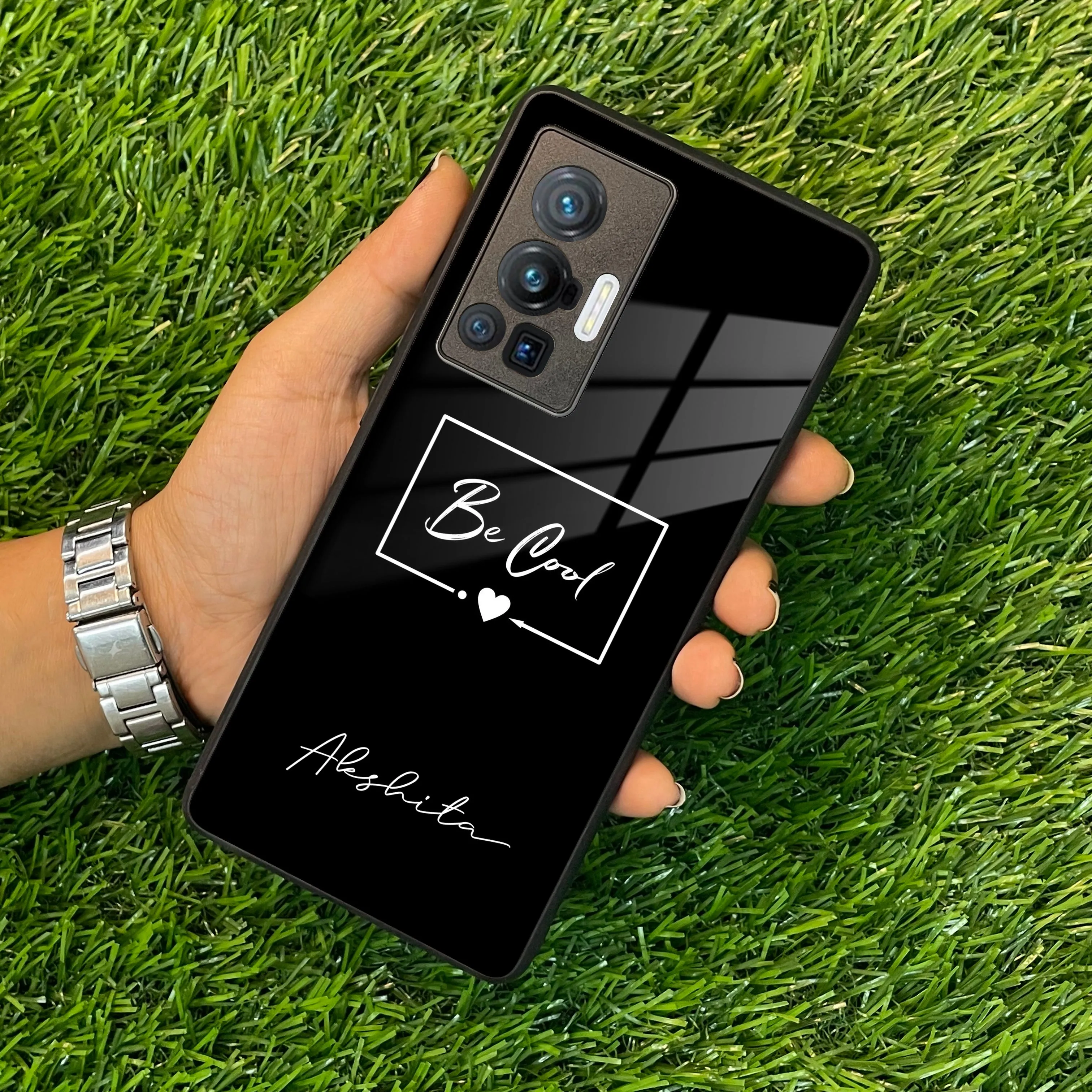 Be Cool Glass Case Cover For Vivo