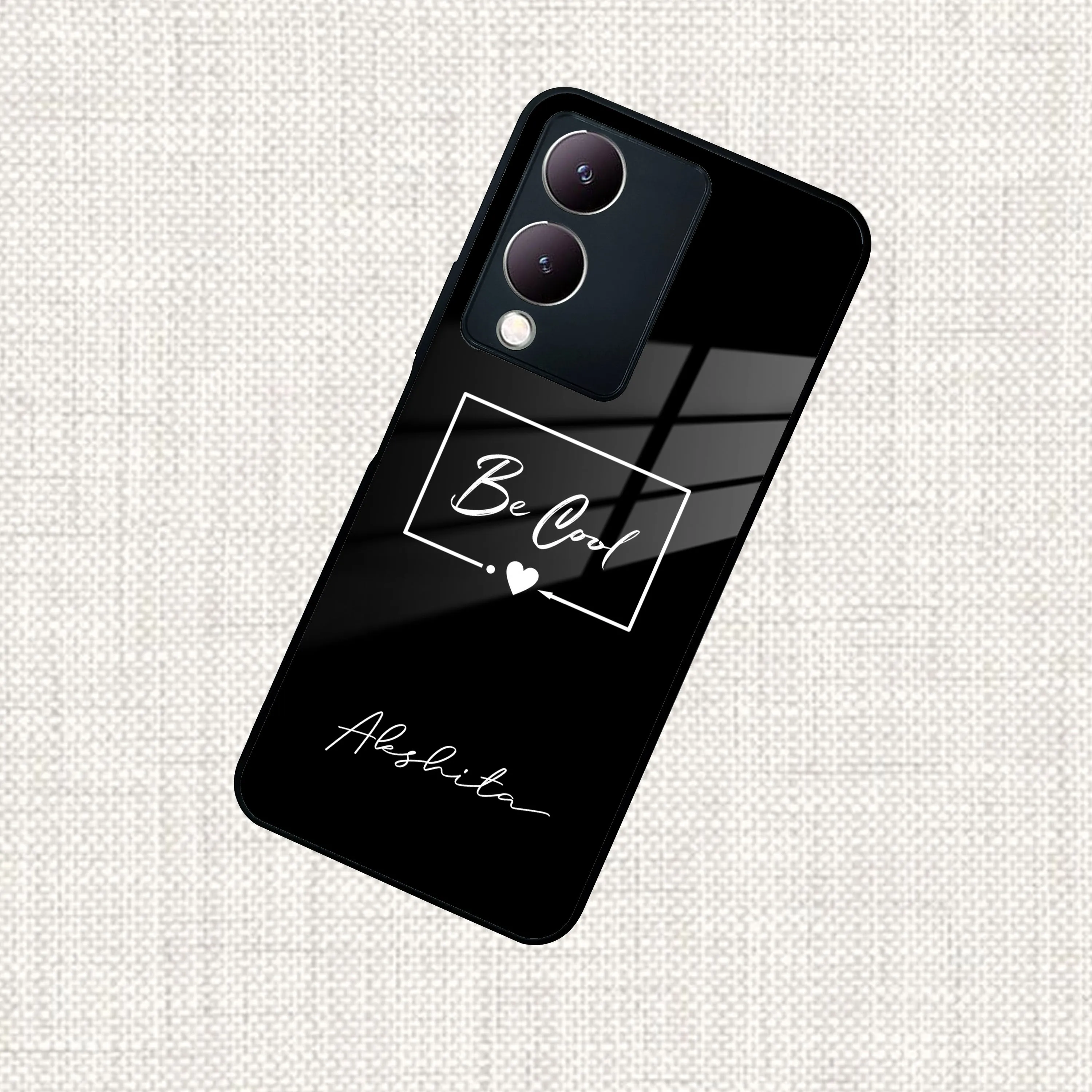 Be Cool Glass Case Cover For Vivo