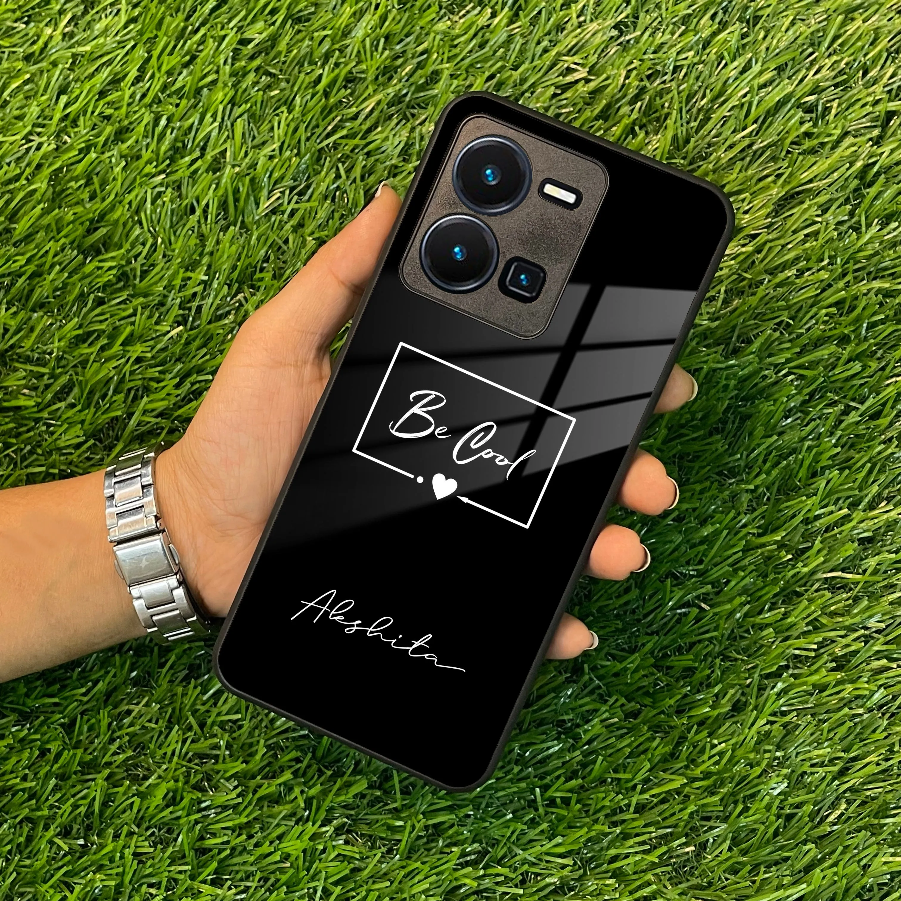 Be Cool Glass Case Cover For Vivo