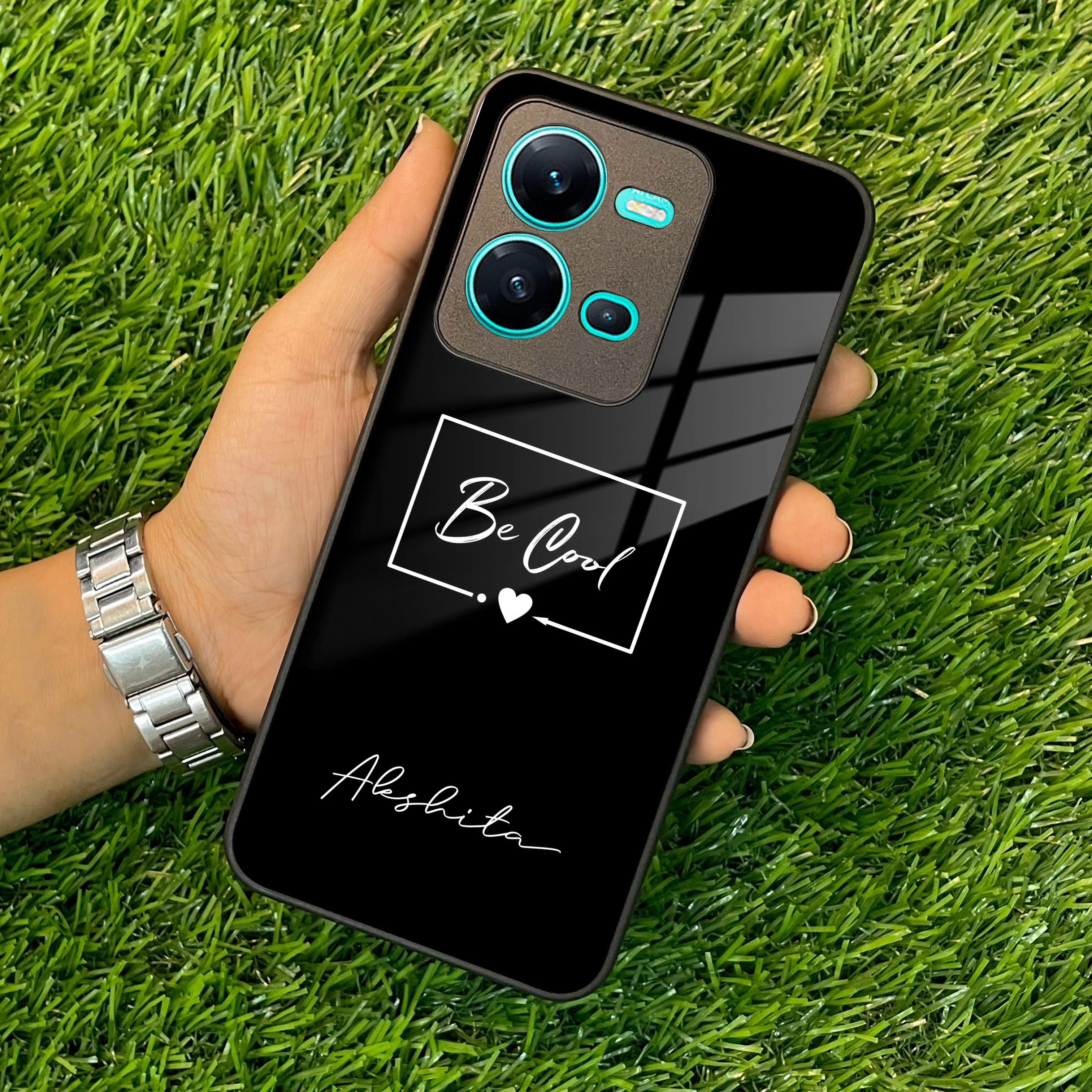 Be Cool Glass Case Cover For Vivo
