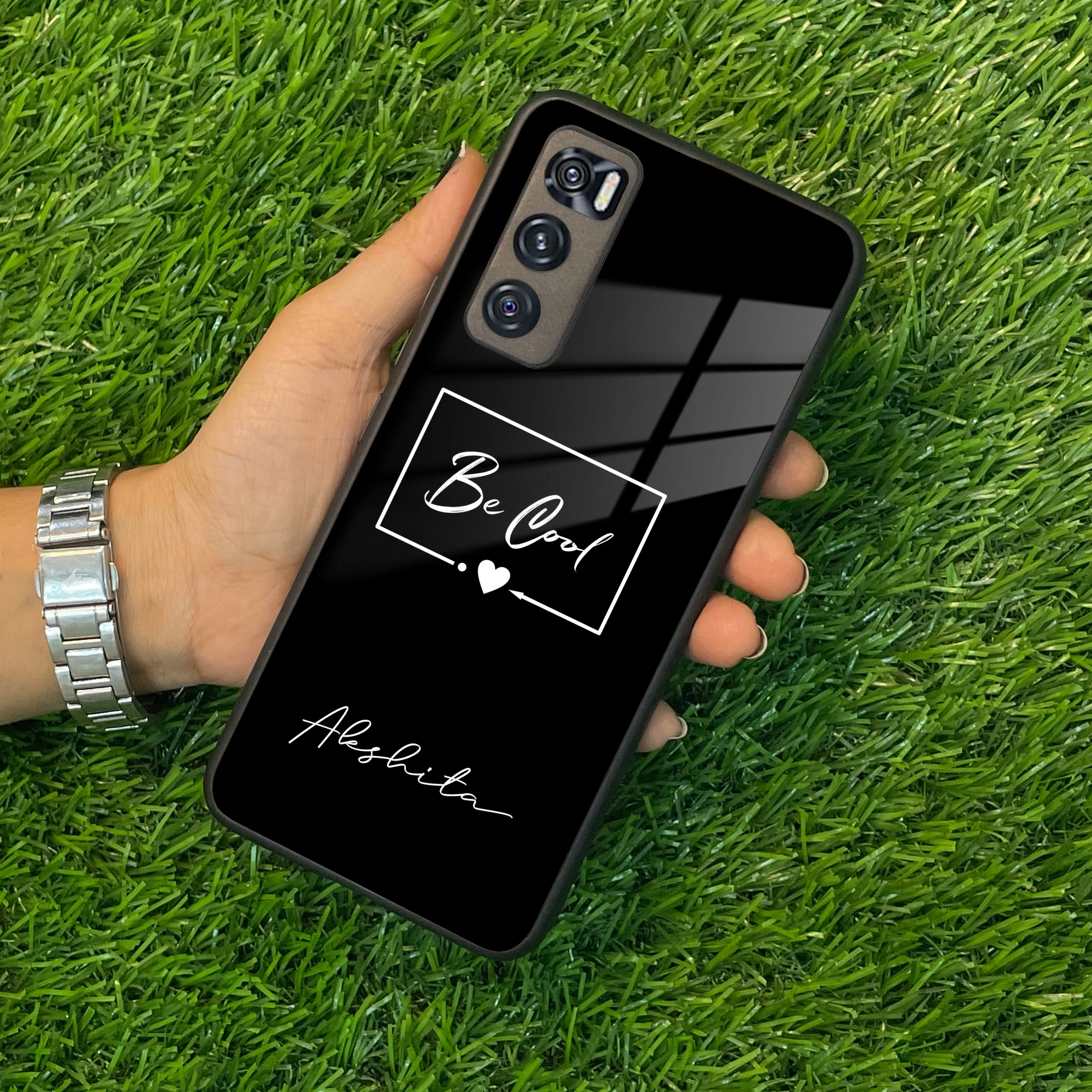 Be Cool Glass Case Cover For Vivo