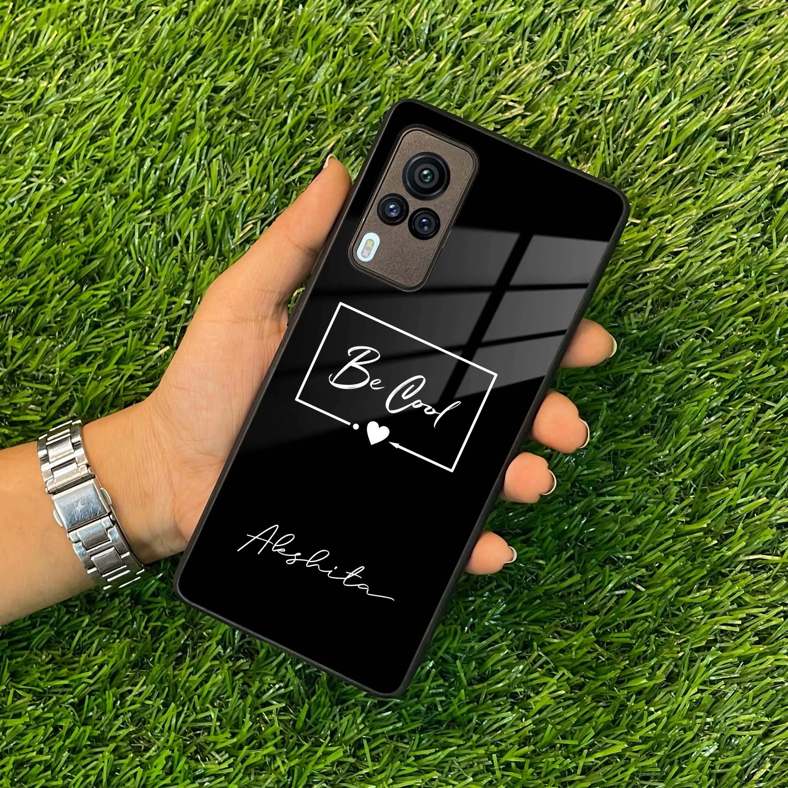Be Cool Glass Case Cover For Vivo