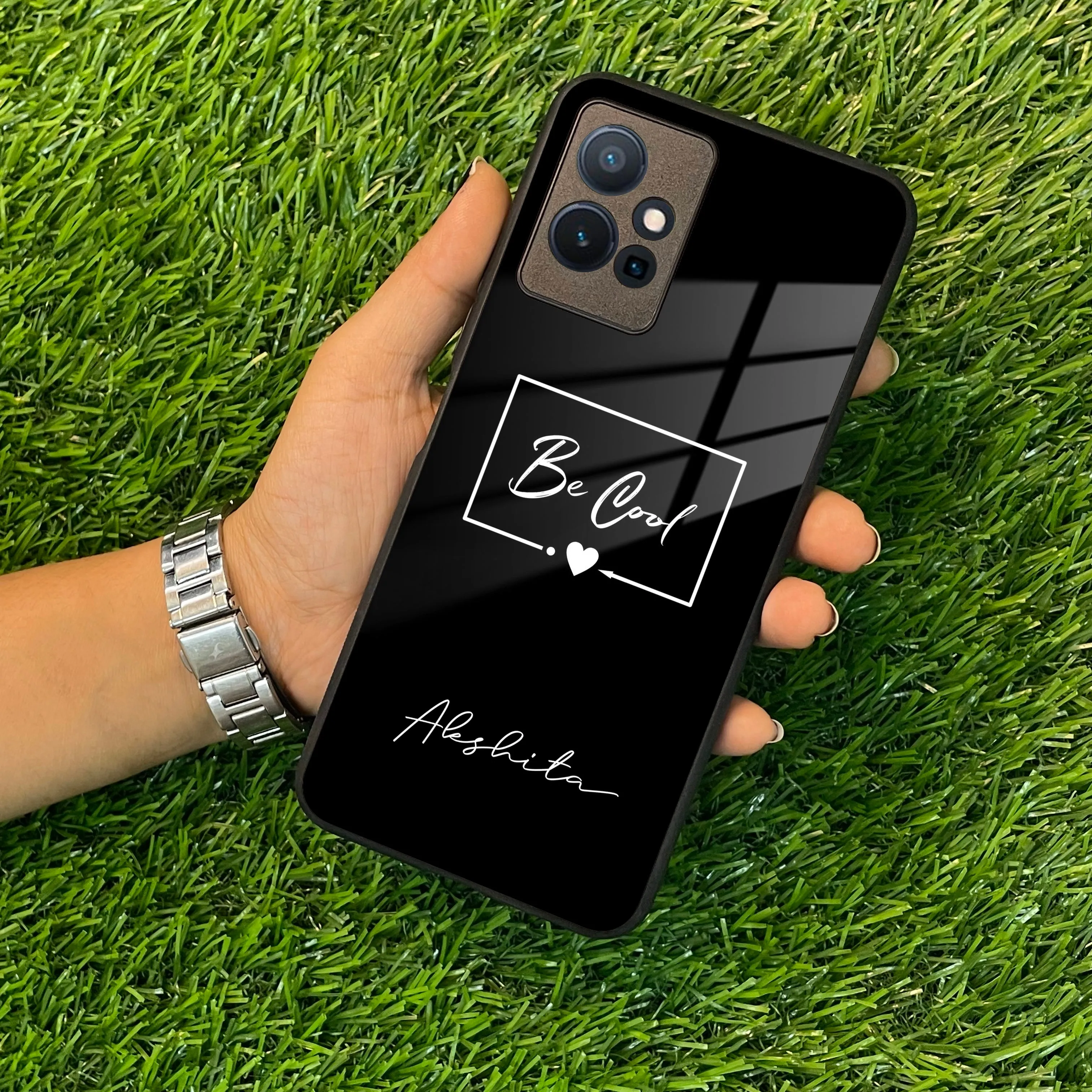 Be Cool Glass Case Cover For Vivo