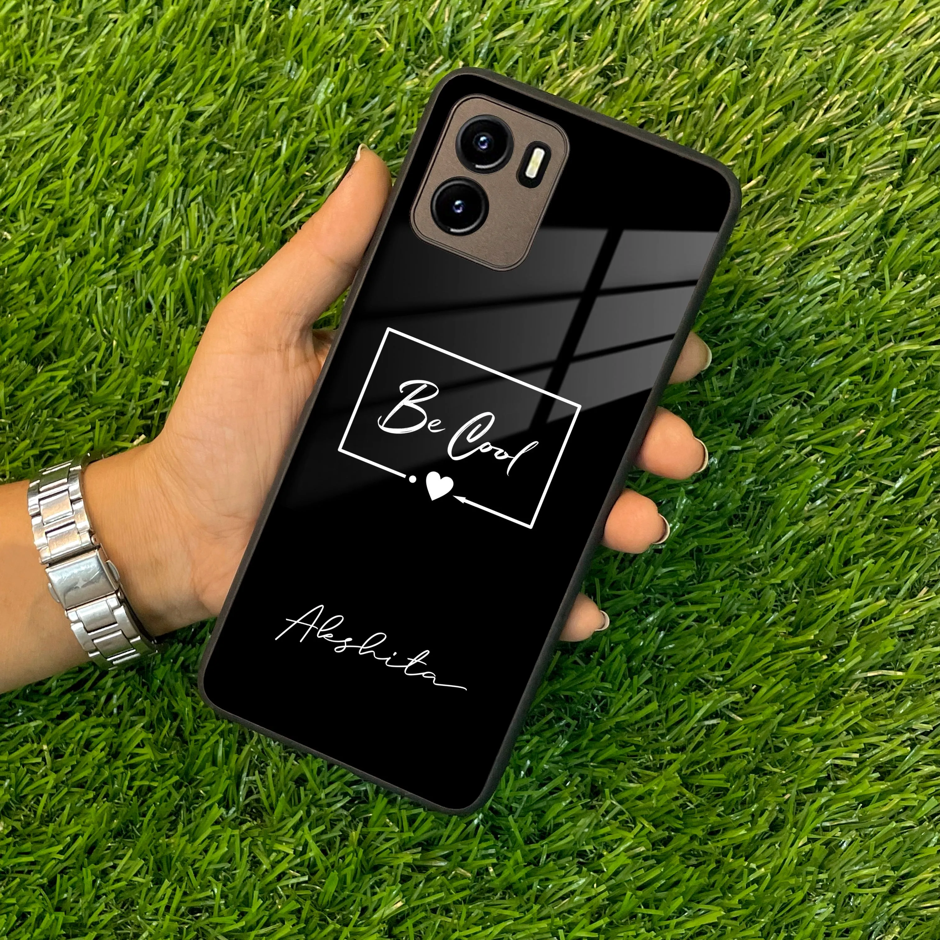 Be Cool Glass Case Cover For Vivo