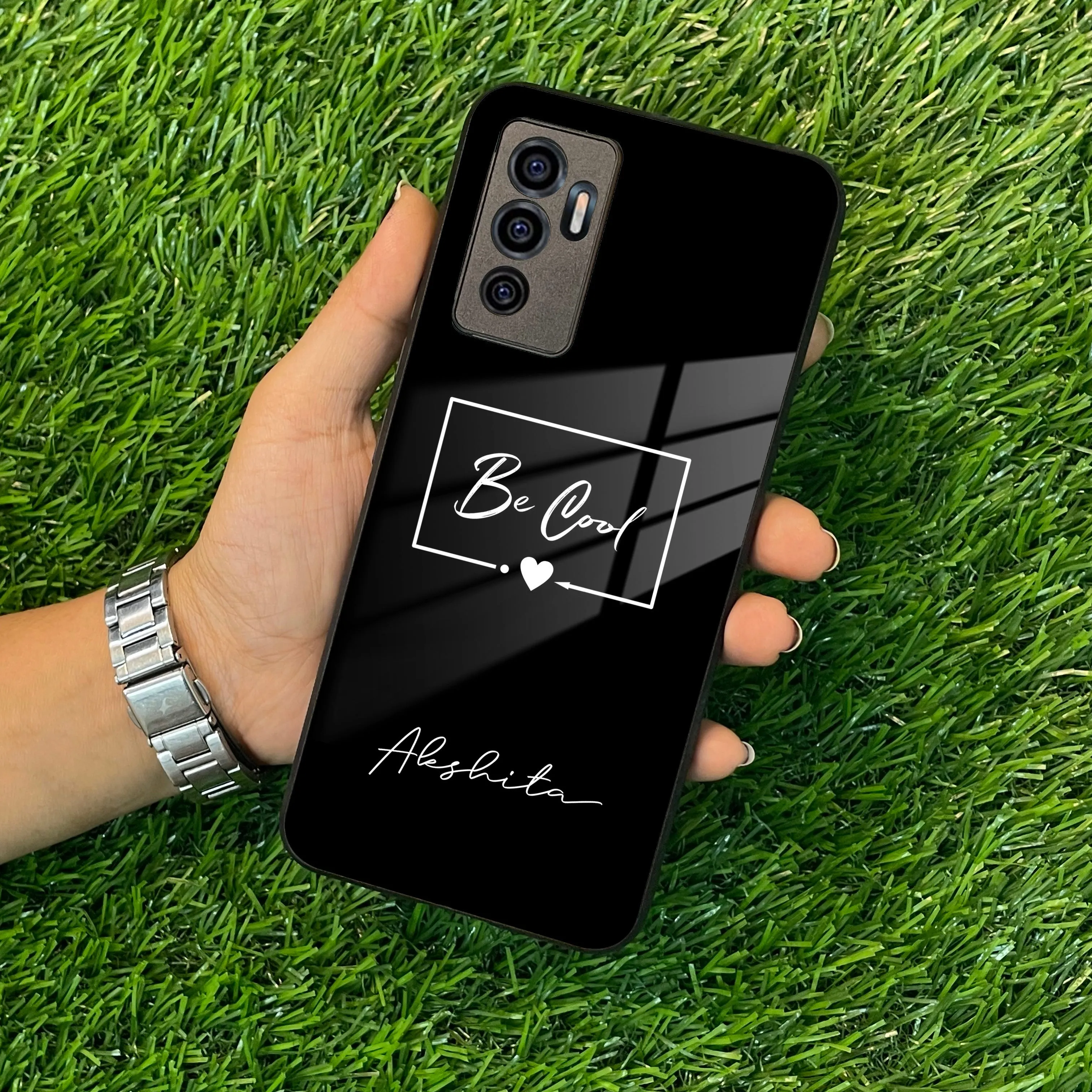 Be Cool Glass Case Cover For Vivo
