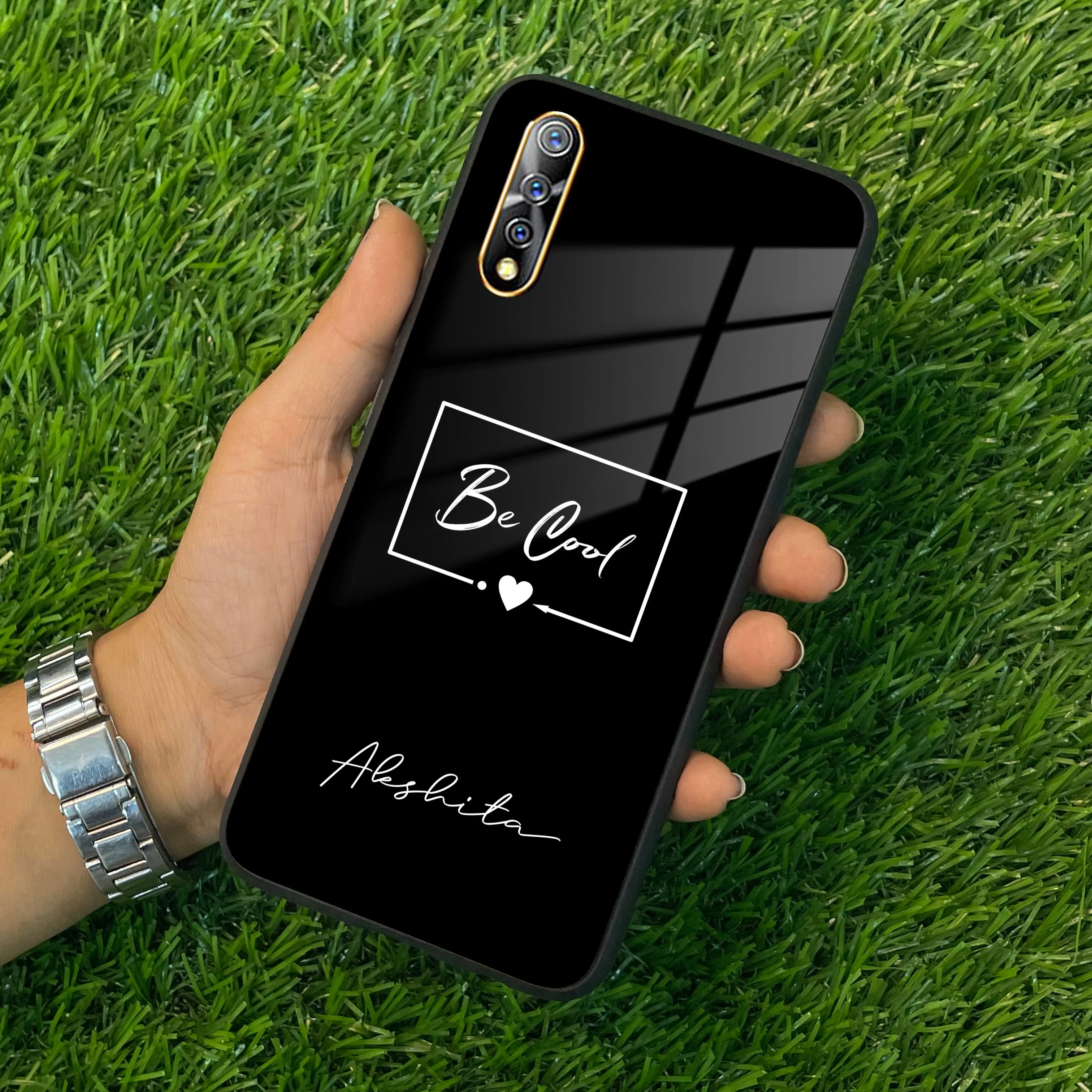 Be Cool Glass Case Cover For Vivo