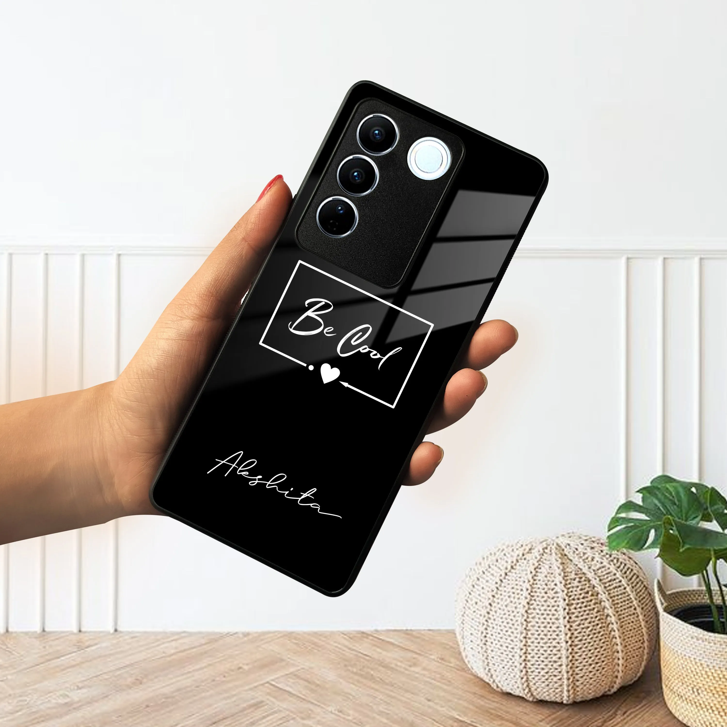 Be Cool Glass Case Cover For Vivo
