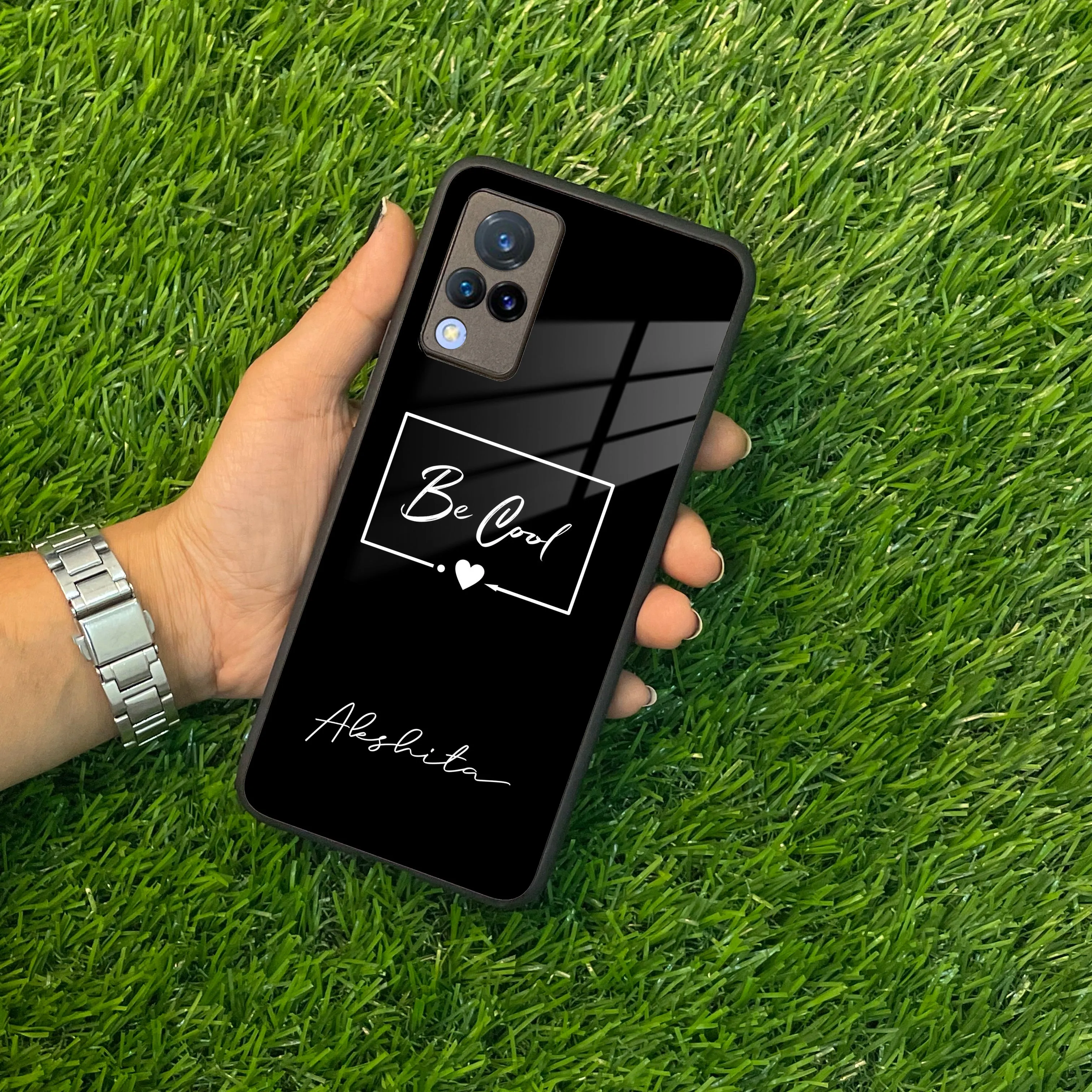 Be Cool Glass Case Cover For Vivo
