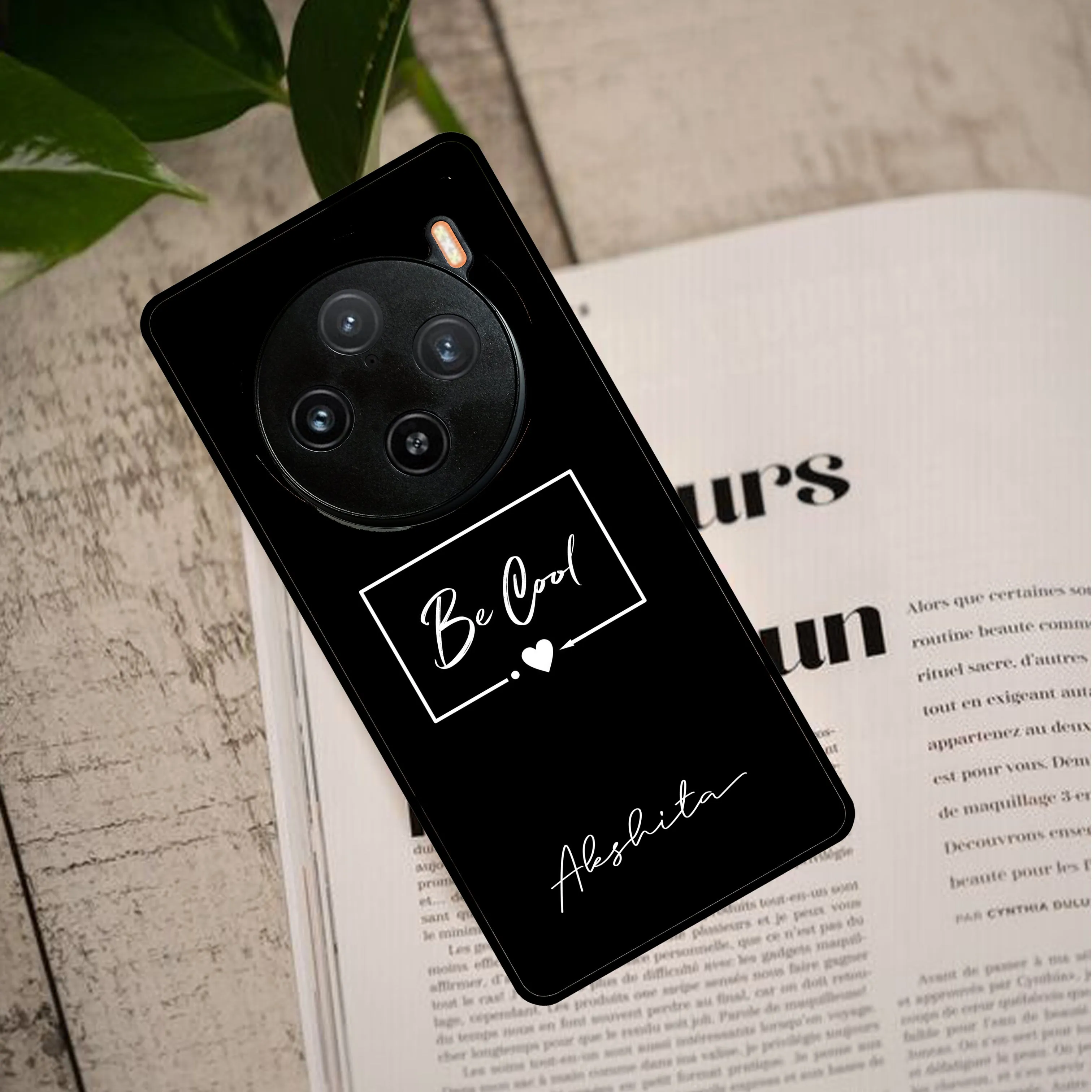 Be Cool Glass Case Cover For Vivo