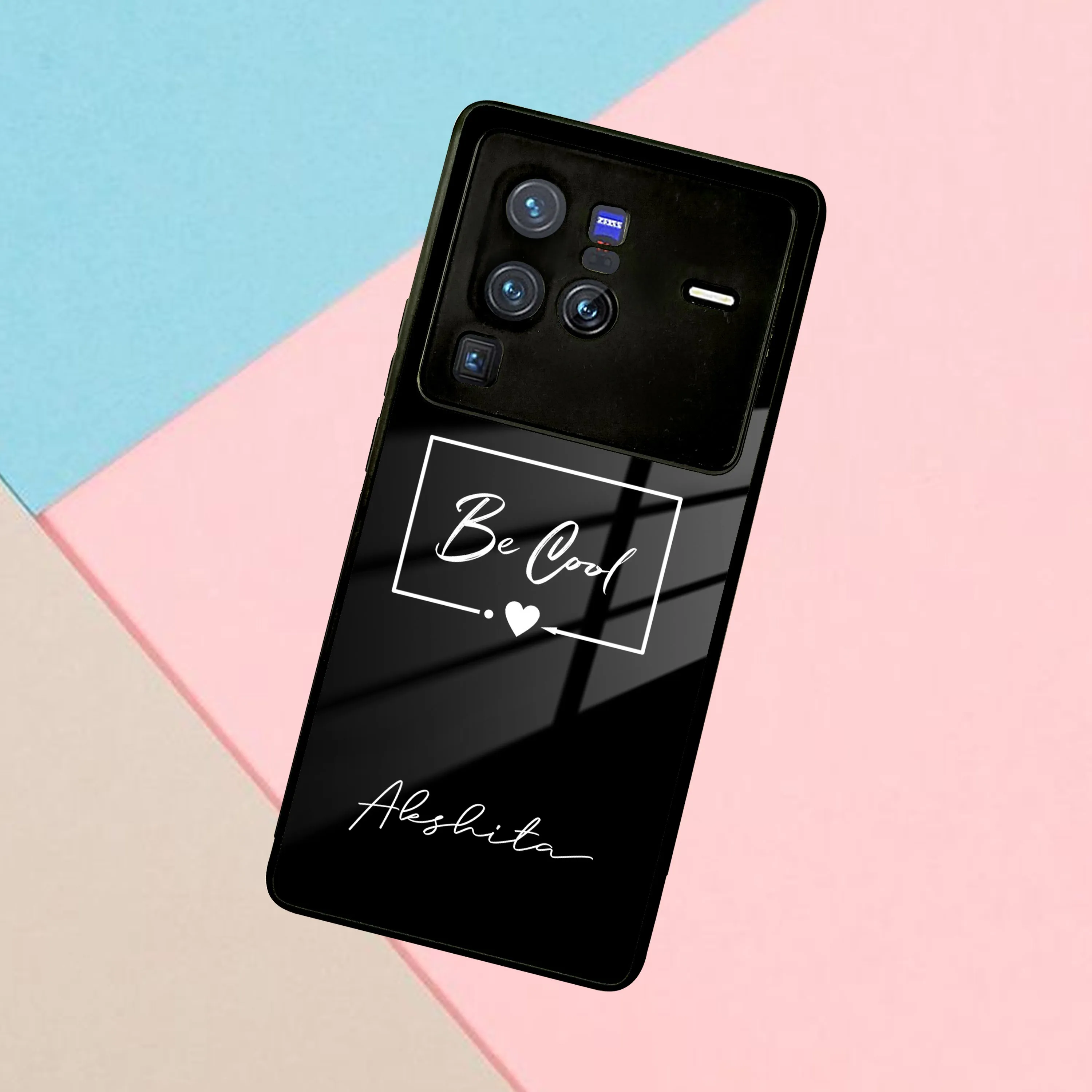 Be Cool Glass Case Cover For Vivo