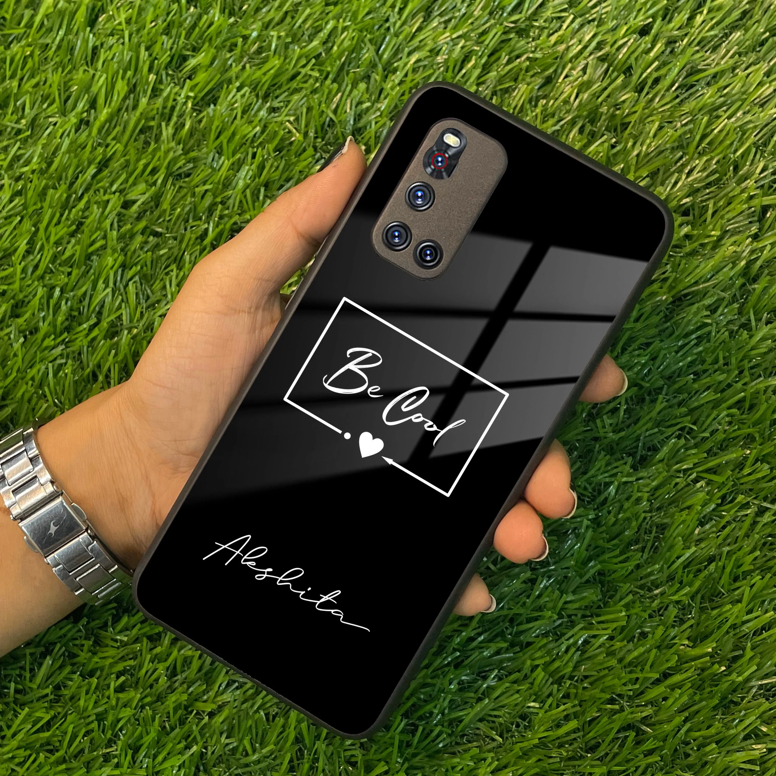 Be Cool Glass Case Cover For Vivo