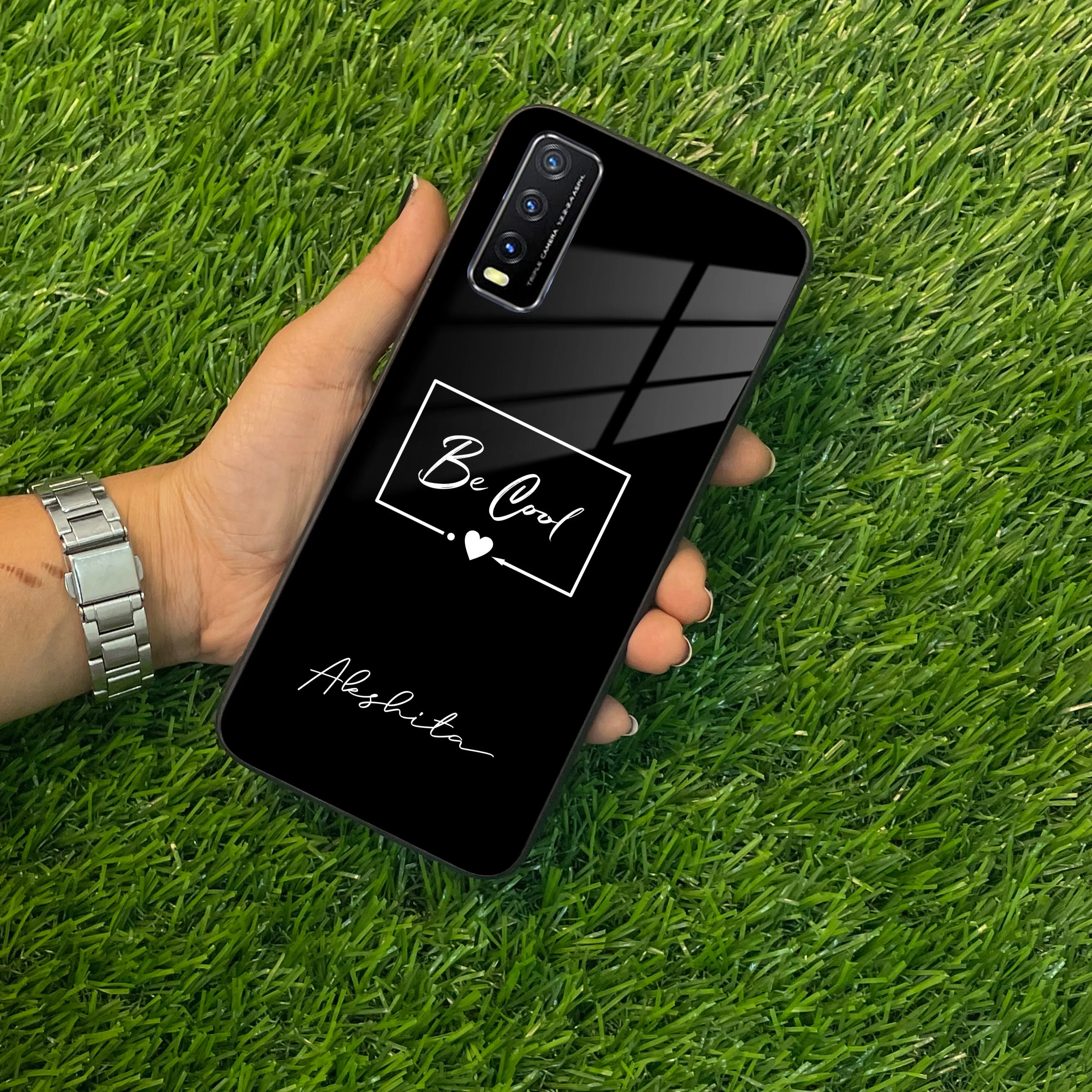 Be Cool Glass Case Cover For Vivo
