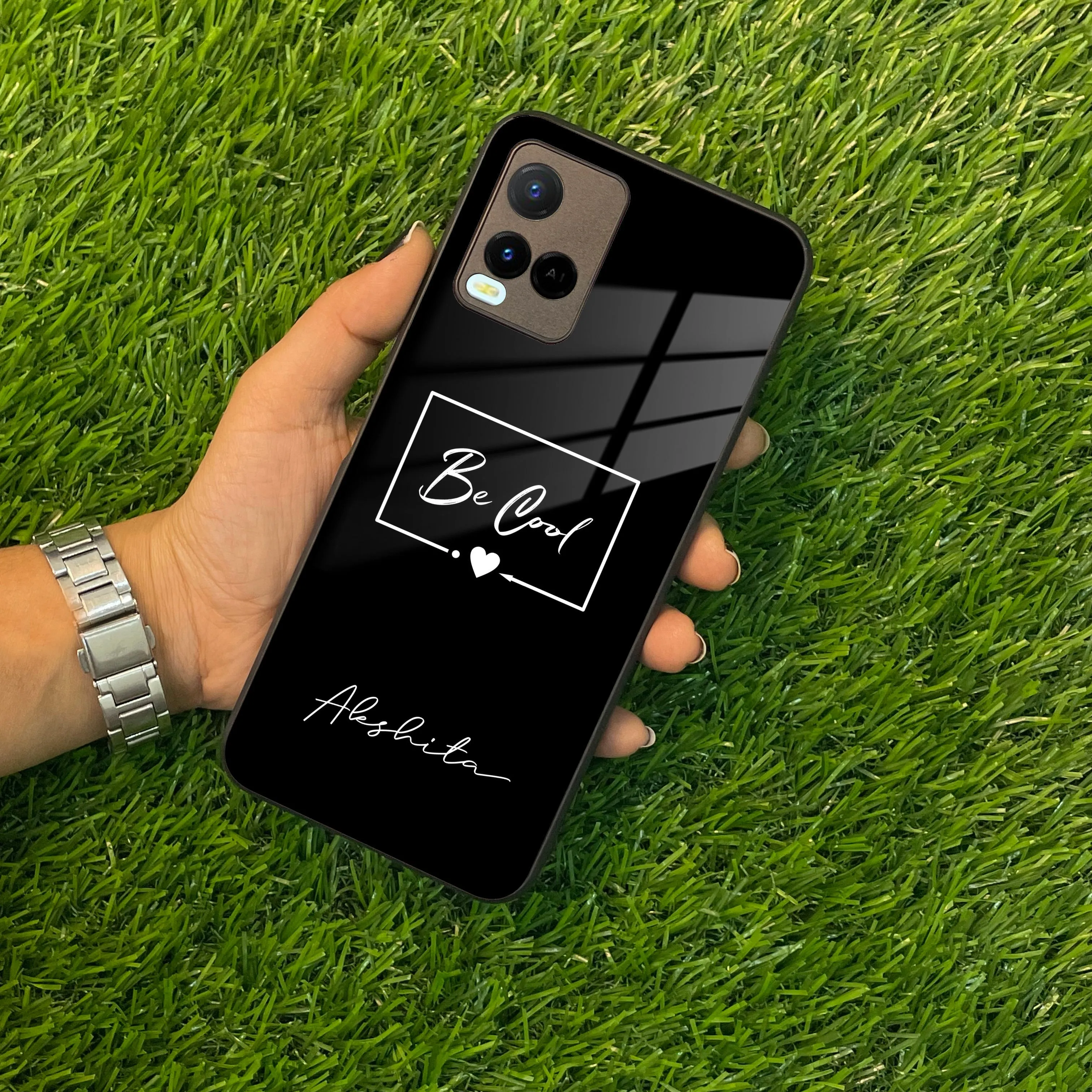 Be Cool Glass Case Cover For Vivo