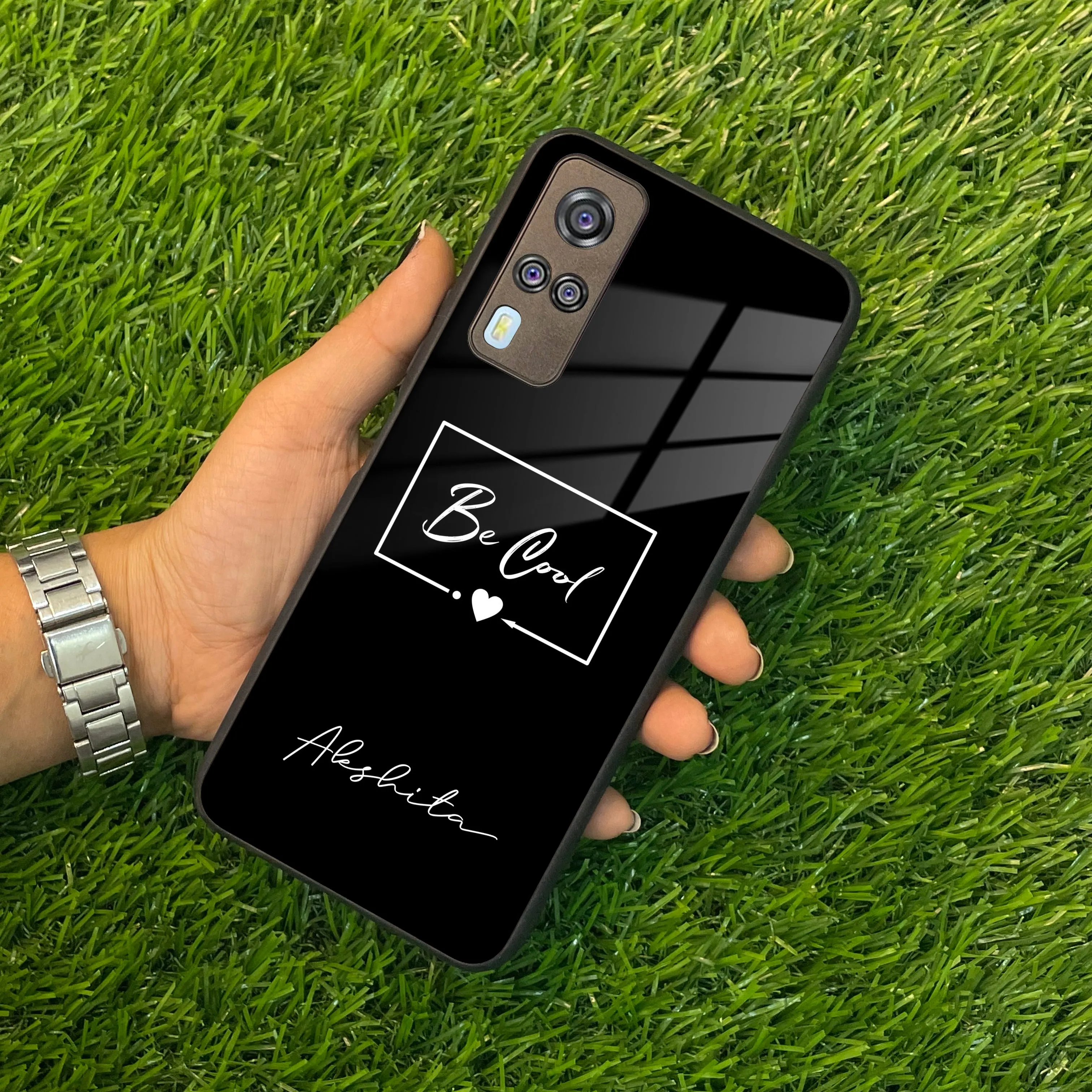 Be Cool Glass Case Cover For Vivo