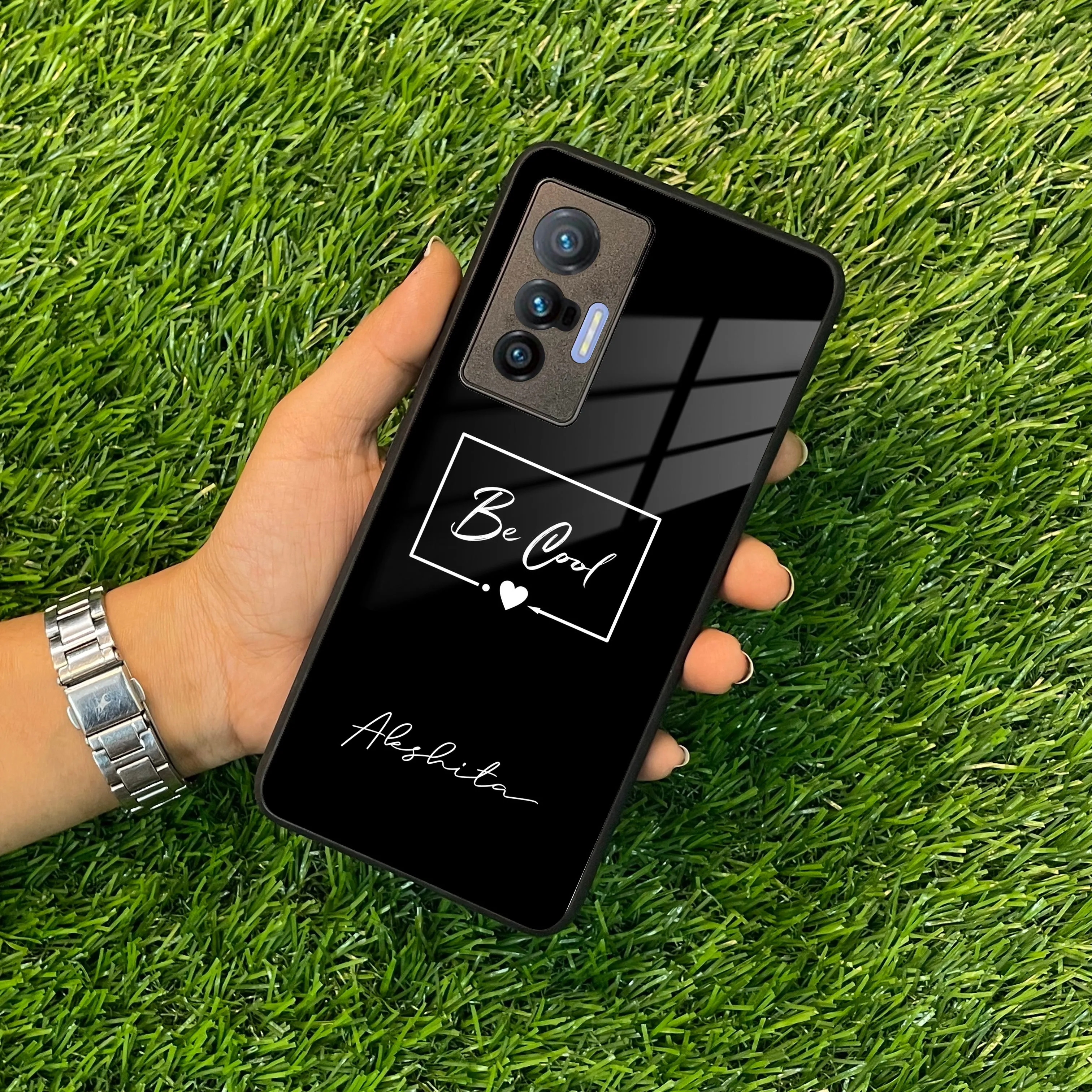 Be Cool Glass Case Cover For Vivo