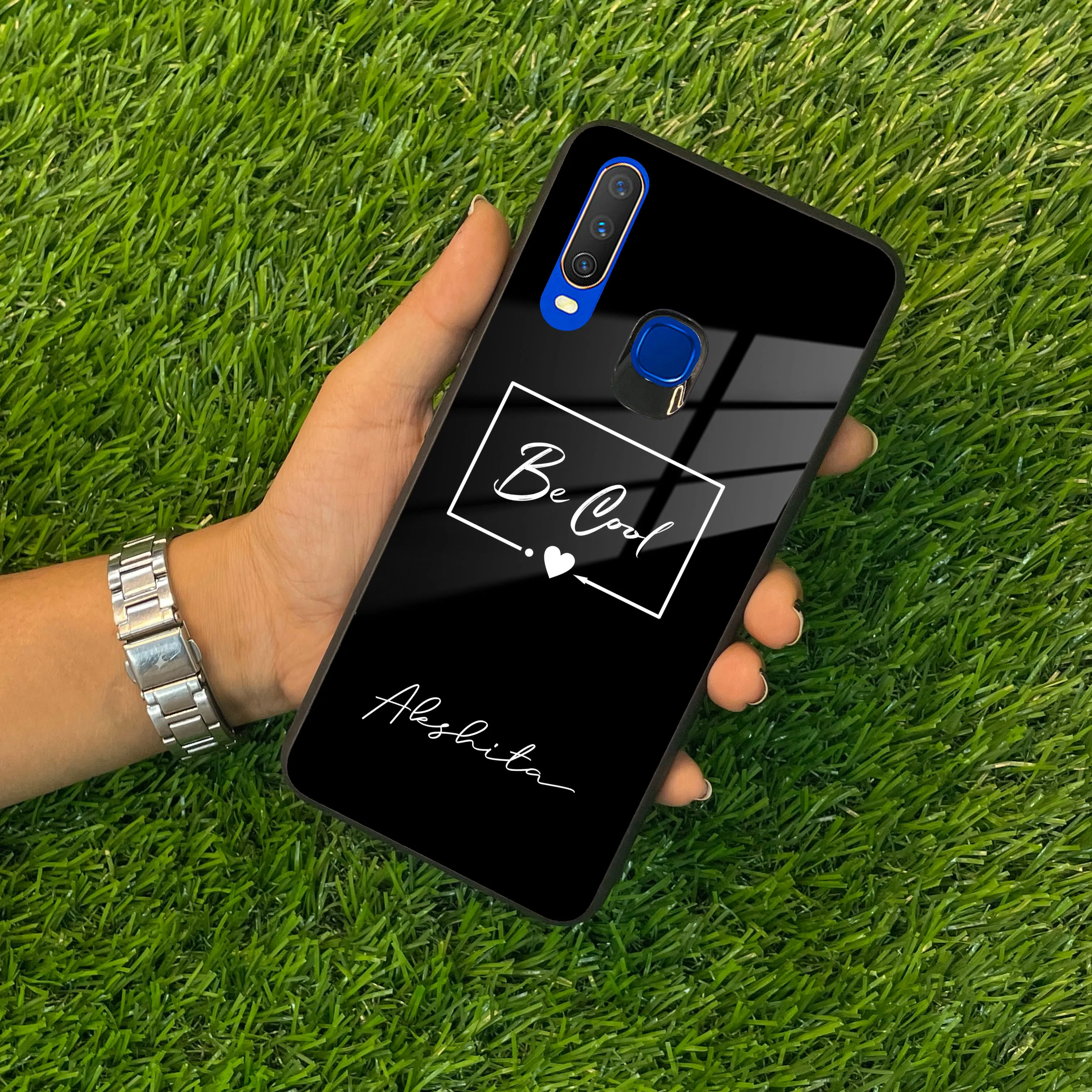 Be Cool Glass Case Cover For Vivo