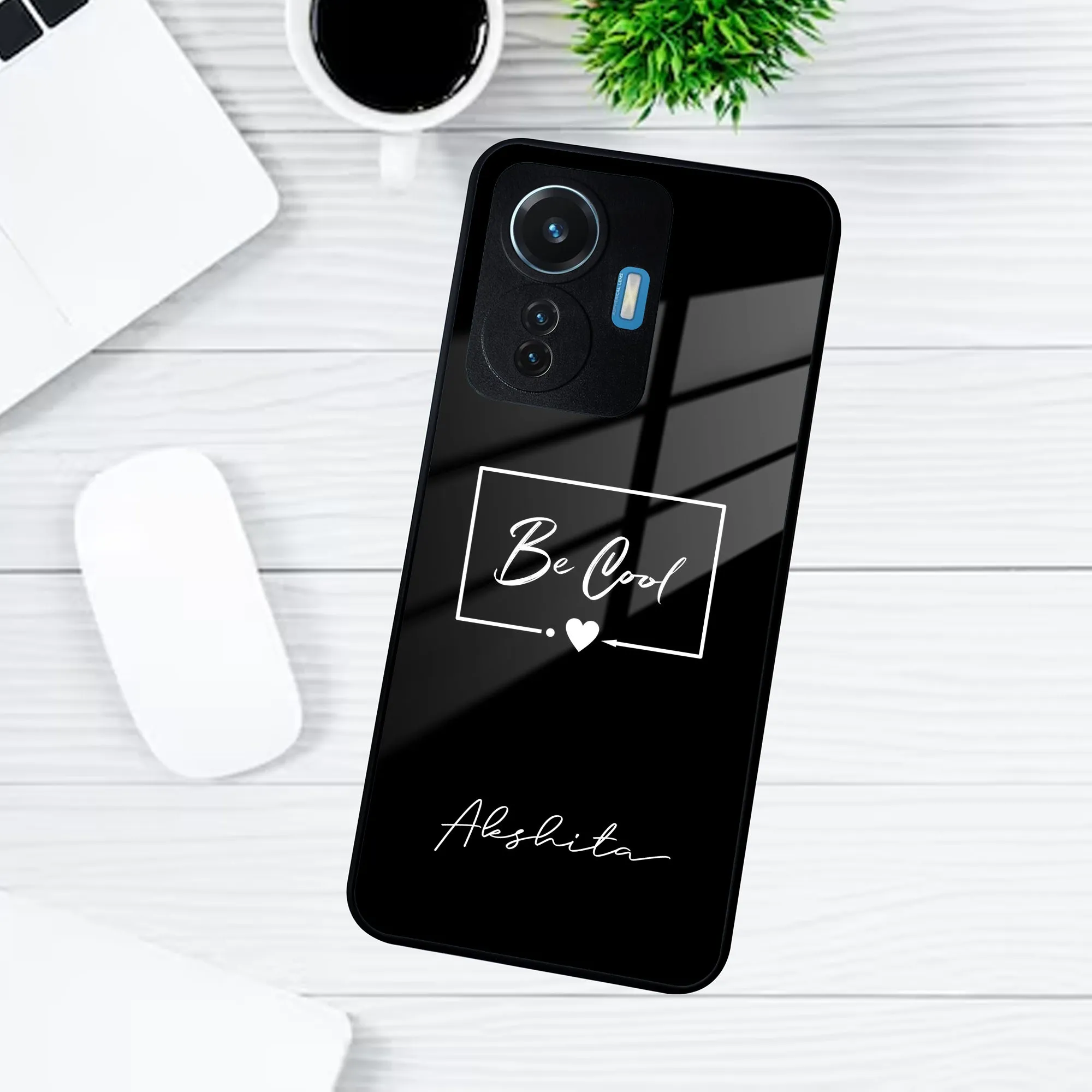 Be Cool Glass Case Cover For Vivo