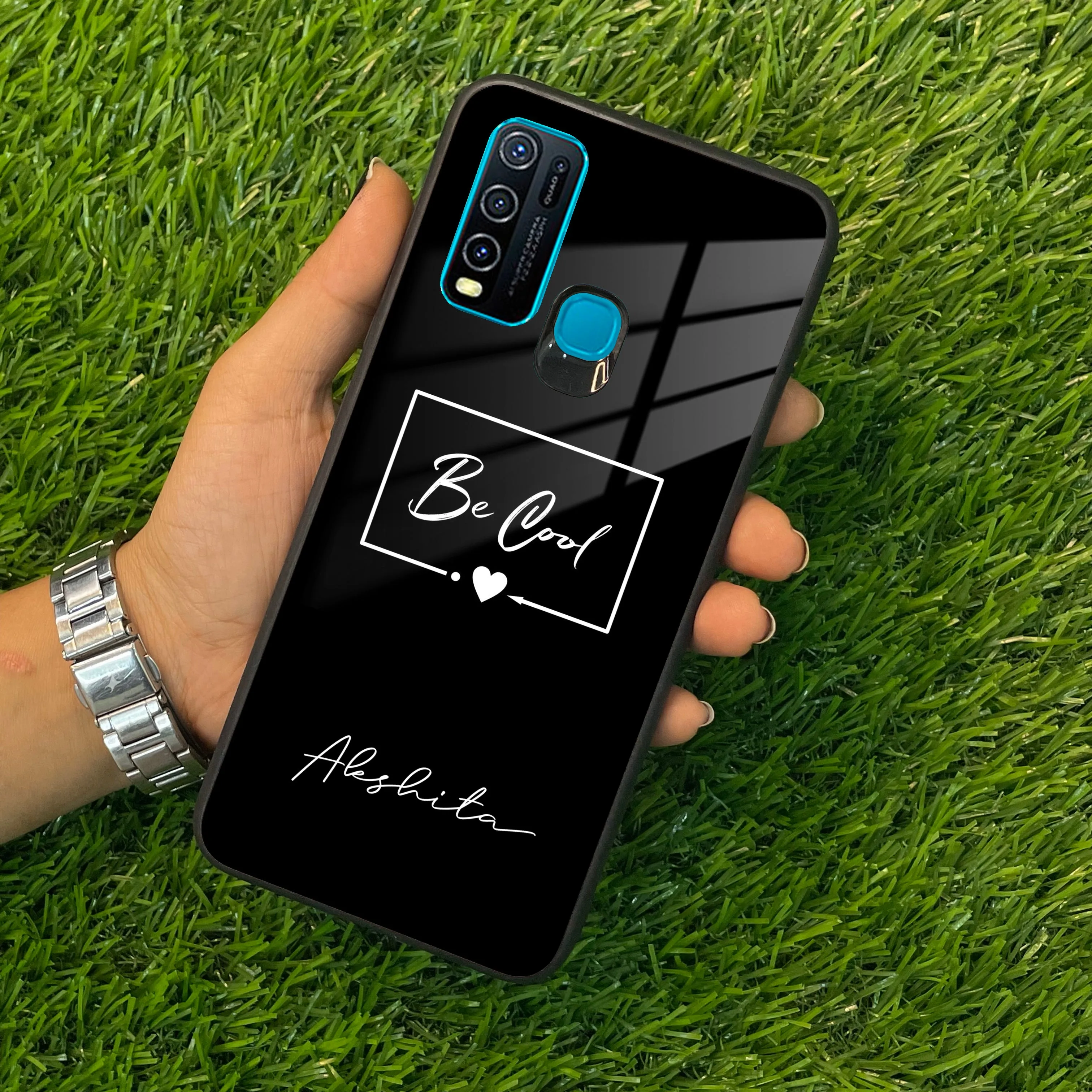 Be Cool Glass Case Cover For Vivo