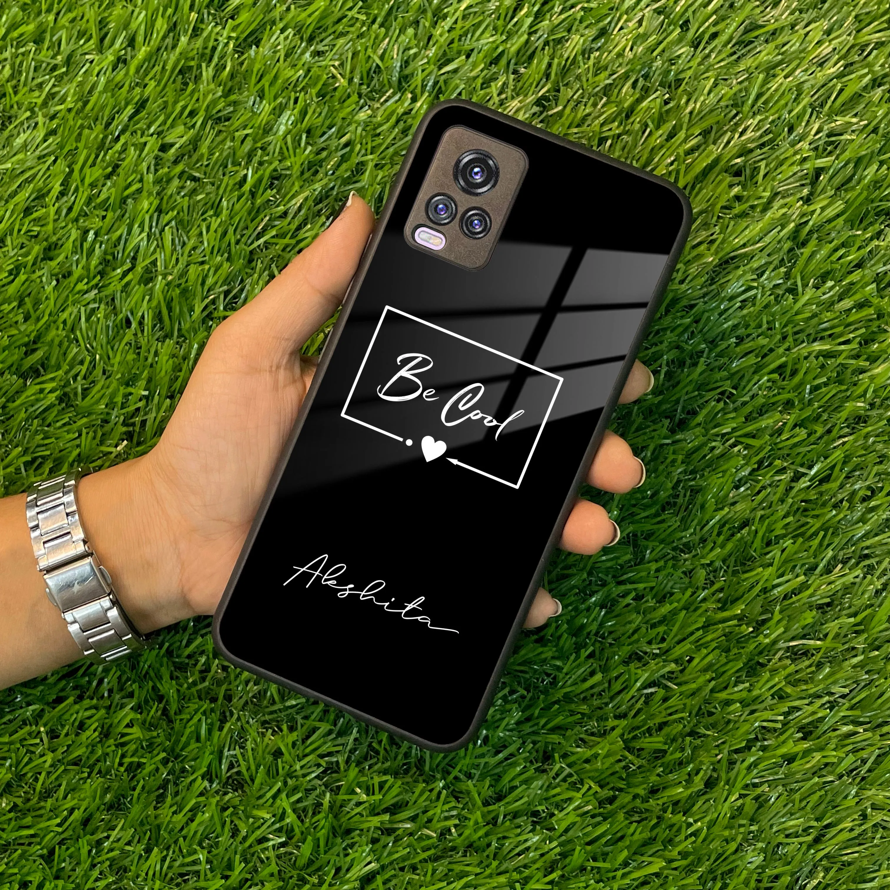 Be Cool Glass Case Cover For Vivo