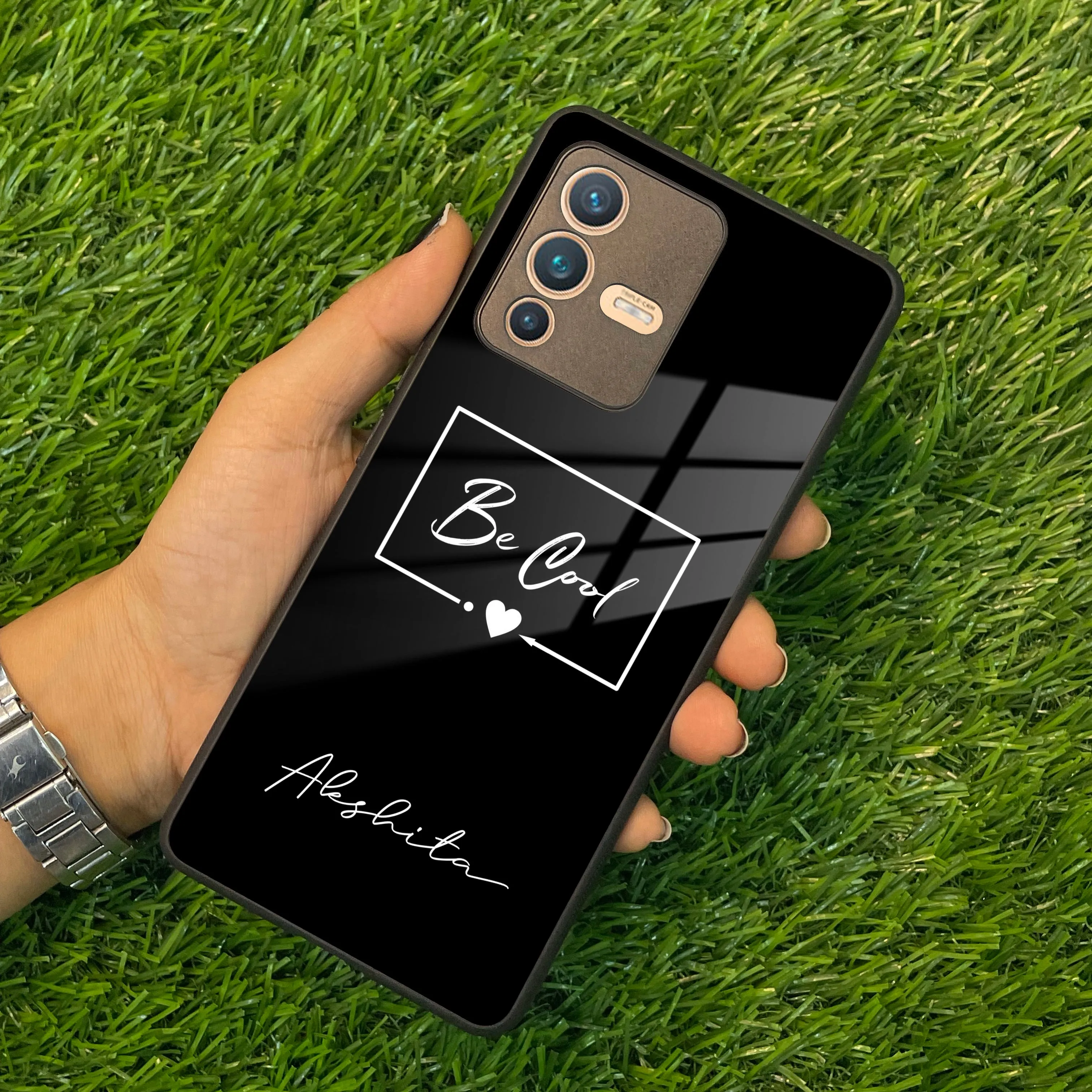 Be Cool Glass Case Cover For Vivo