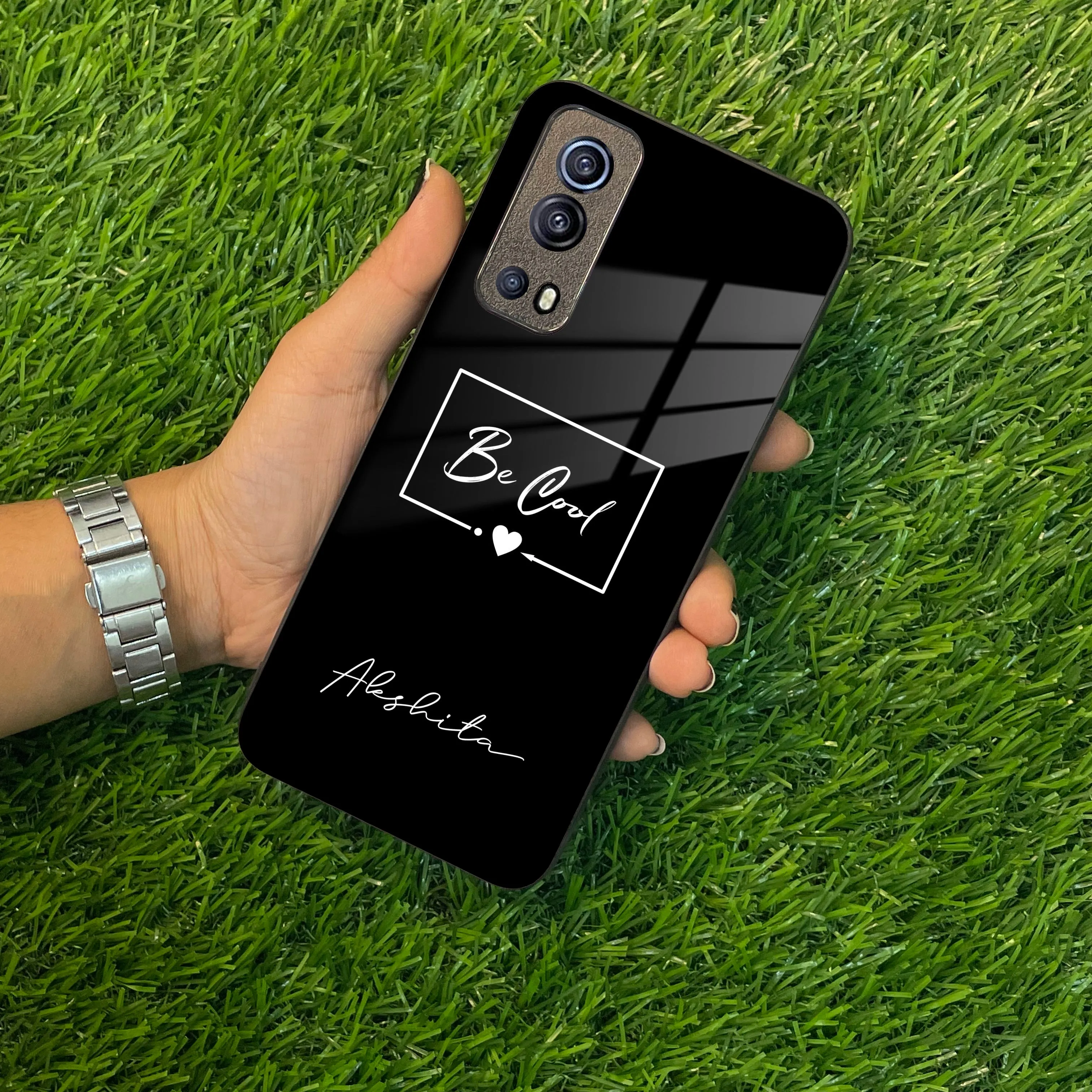 Be Cool Glass Case Cover For Vivo
