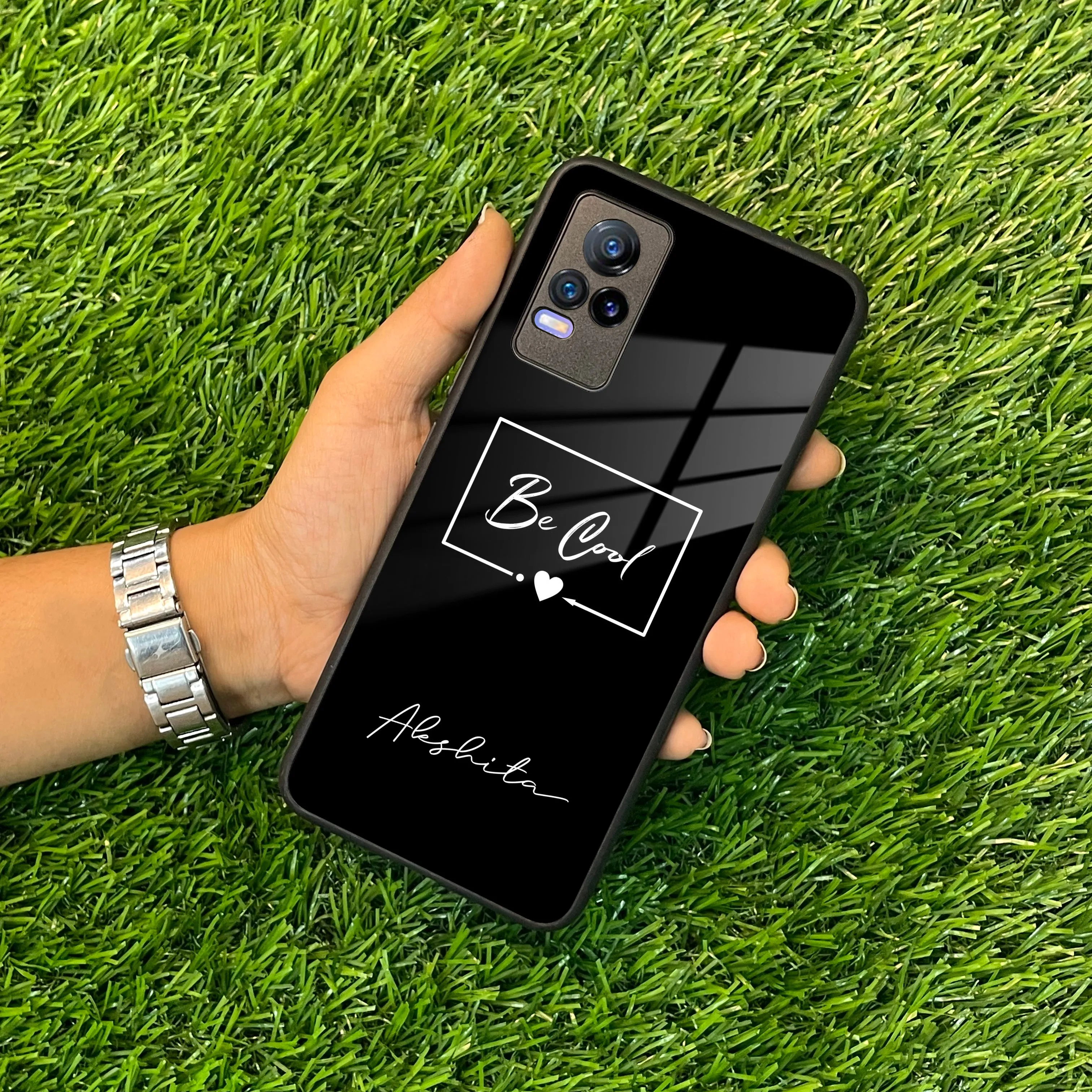 Be Cool Glass Case Cover For Vivo
