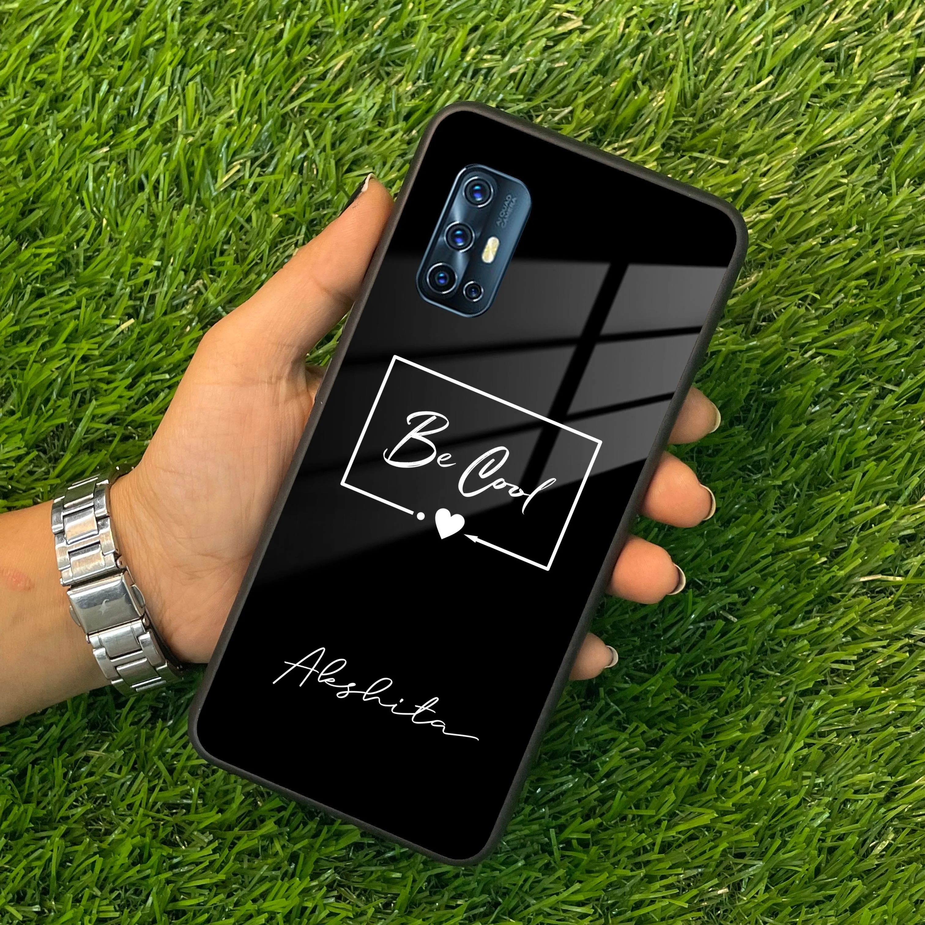 Be Cool Glass Case Cover For Vivo