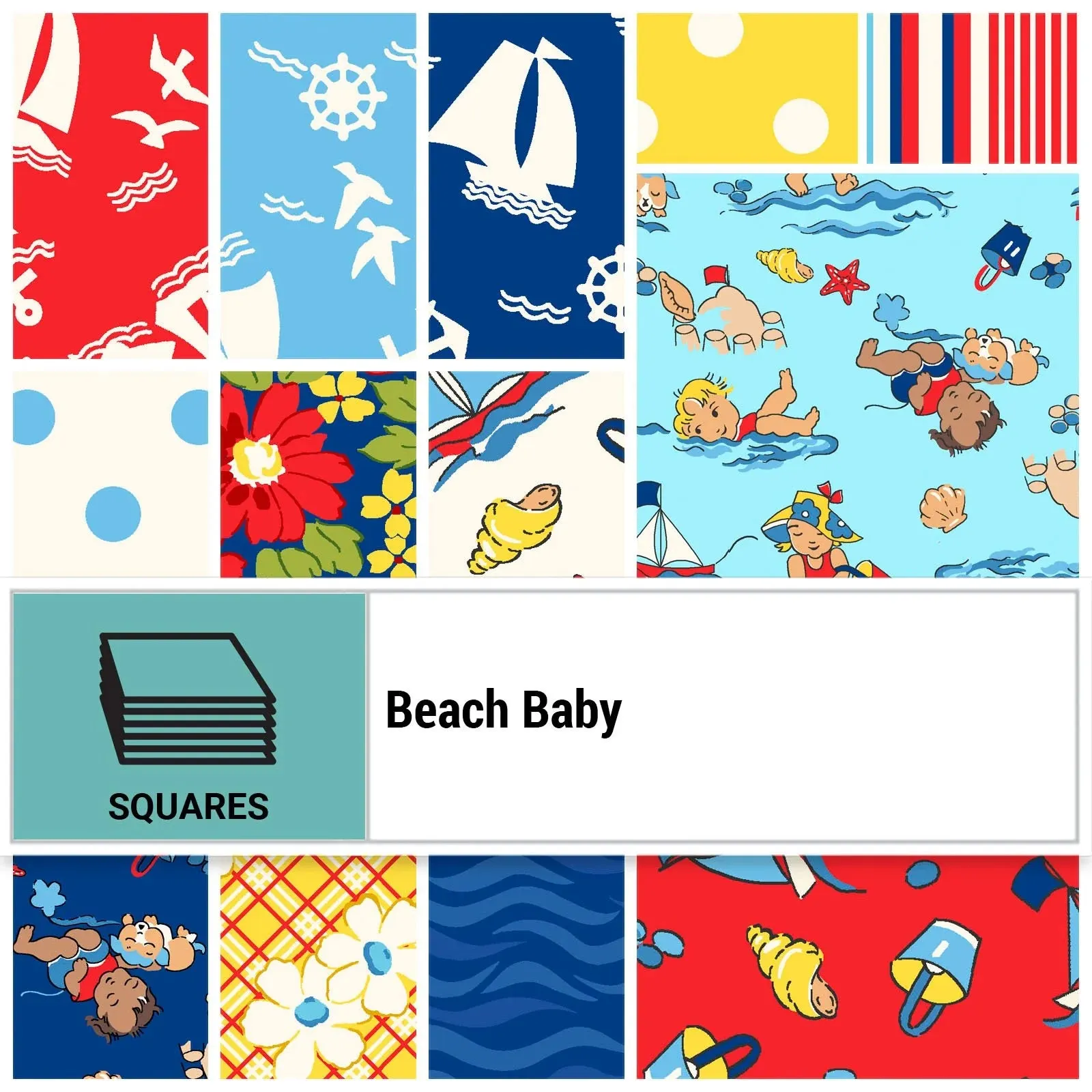 Beach Baby 1930s Layer Cake